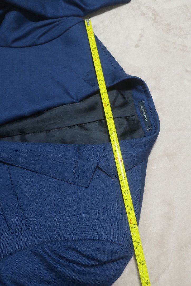 Suitsupply Slim Vitale Barberis Cononico Lazio Single Breasted Suit Size 42R - 12 Thumbnail