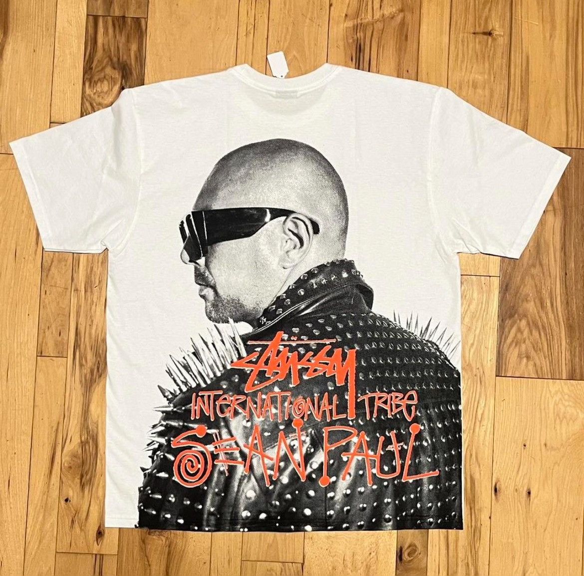Stussy x Sean Paul Tee White Size Large Used