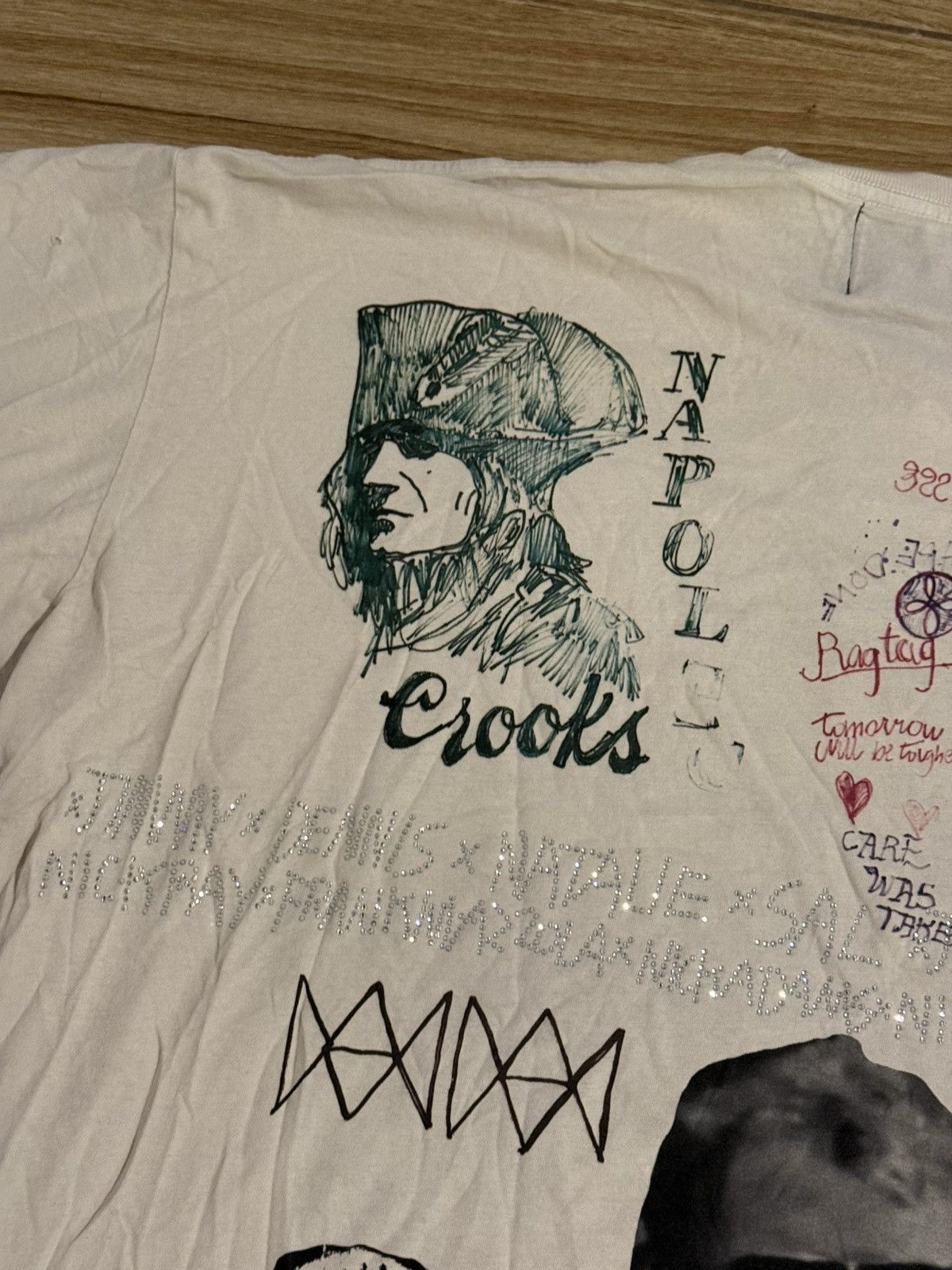 Paly Hollywood Paly Hollywood Scorpio Rising Tee - Ivory Size US XXL / EU 58 / 5 - 9 Thumbnail
