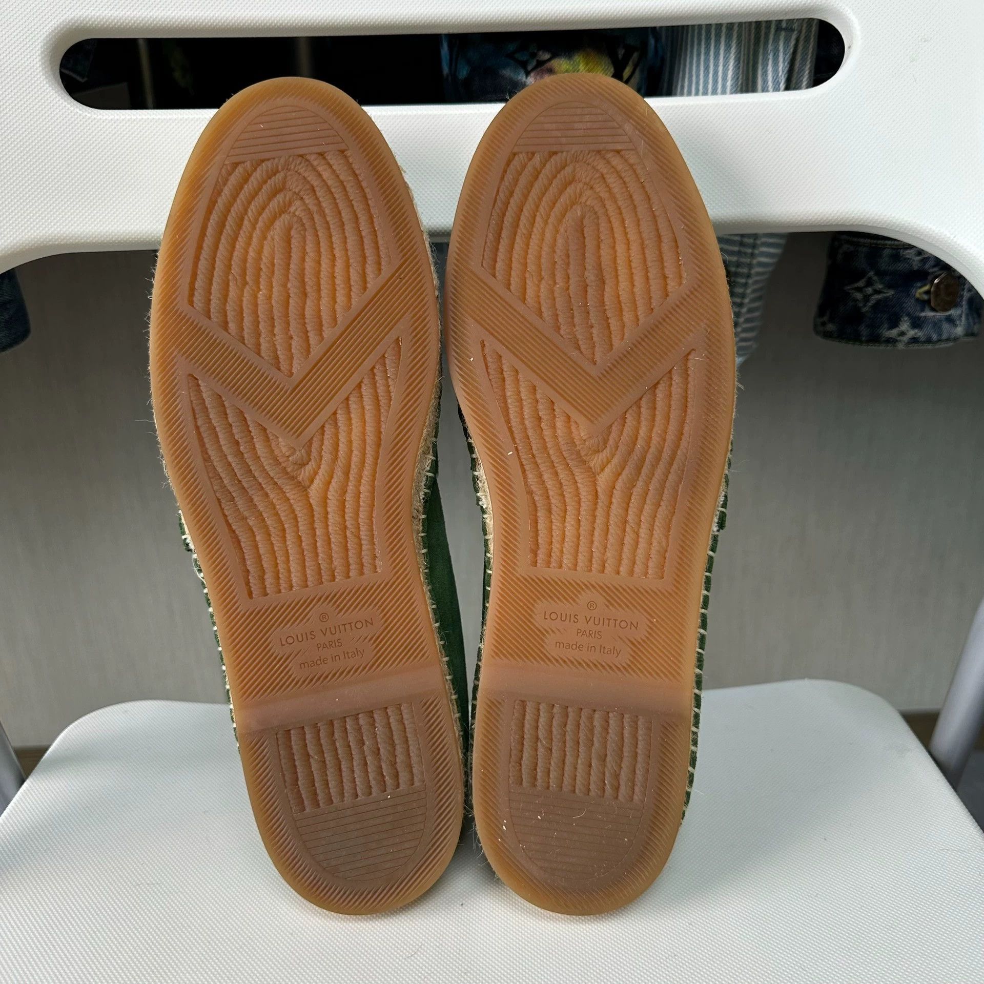 Louis Vuitton Louis Vuitton Green Boat Shoes Size 42 Size US 9 / EU 42 - 5 Thumbnail