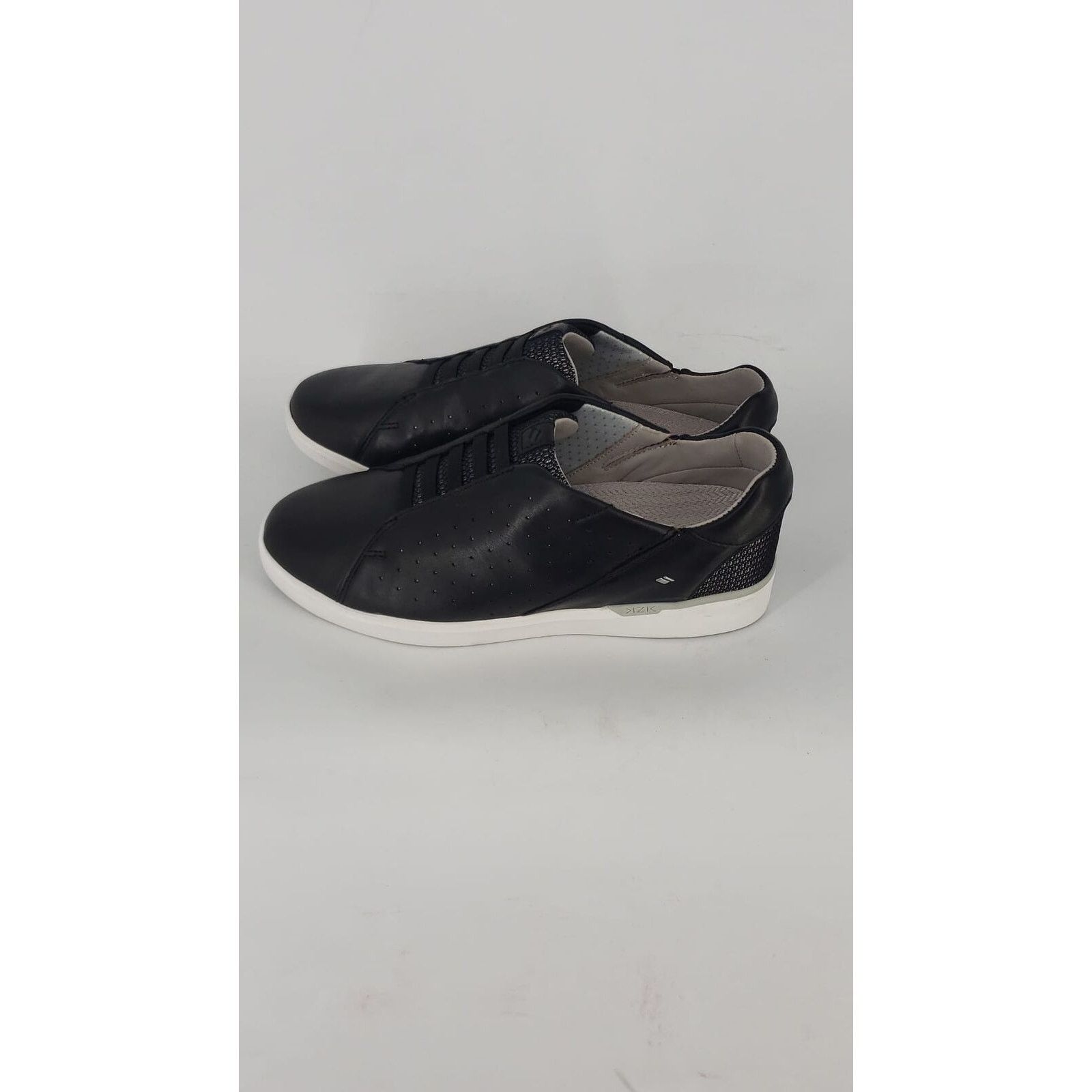Kiriko Made KIZIK WOMENS MIAMI W0301BK-W-8 BLACK NEW WIDE SNEAKERS Sz 8 Size US 8 / IT 38 - 4 Thumbnail
