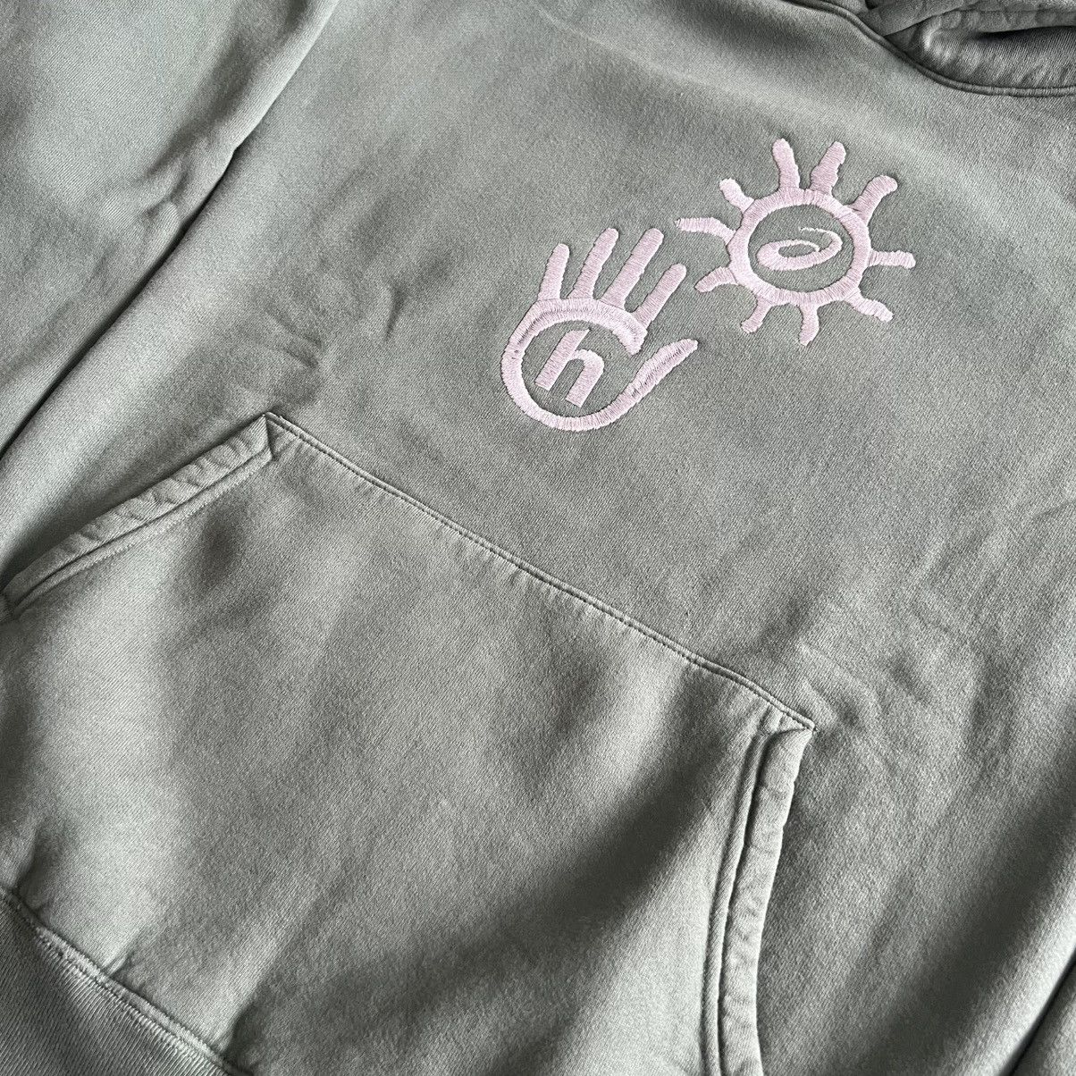 Asics × HIDDEN Hidden NY ASICS Symbolic 3M Hoodie L Green Prehistoric Size US L / EU 52-54 / 3 - 3 Thumbnail