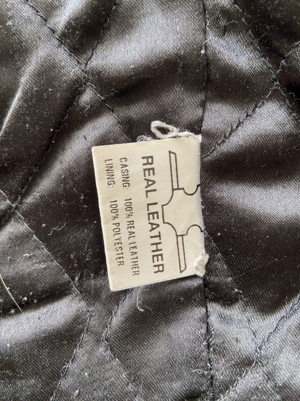 Genuine Leather Vintage real heavy leather bomber jacket Size US XXL / EU 58 / 5 - 5 Thumbnail