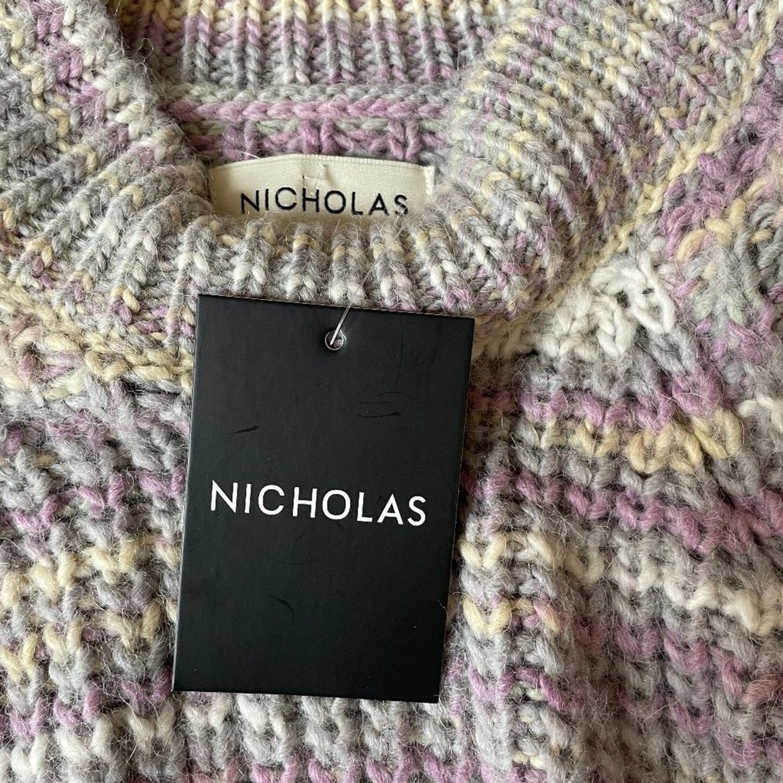 NICHOLAS Maliya marled alpaca-blend sweater from NICHOLAS Size S / US 4 / IT 40 - 7 Thumbnail