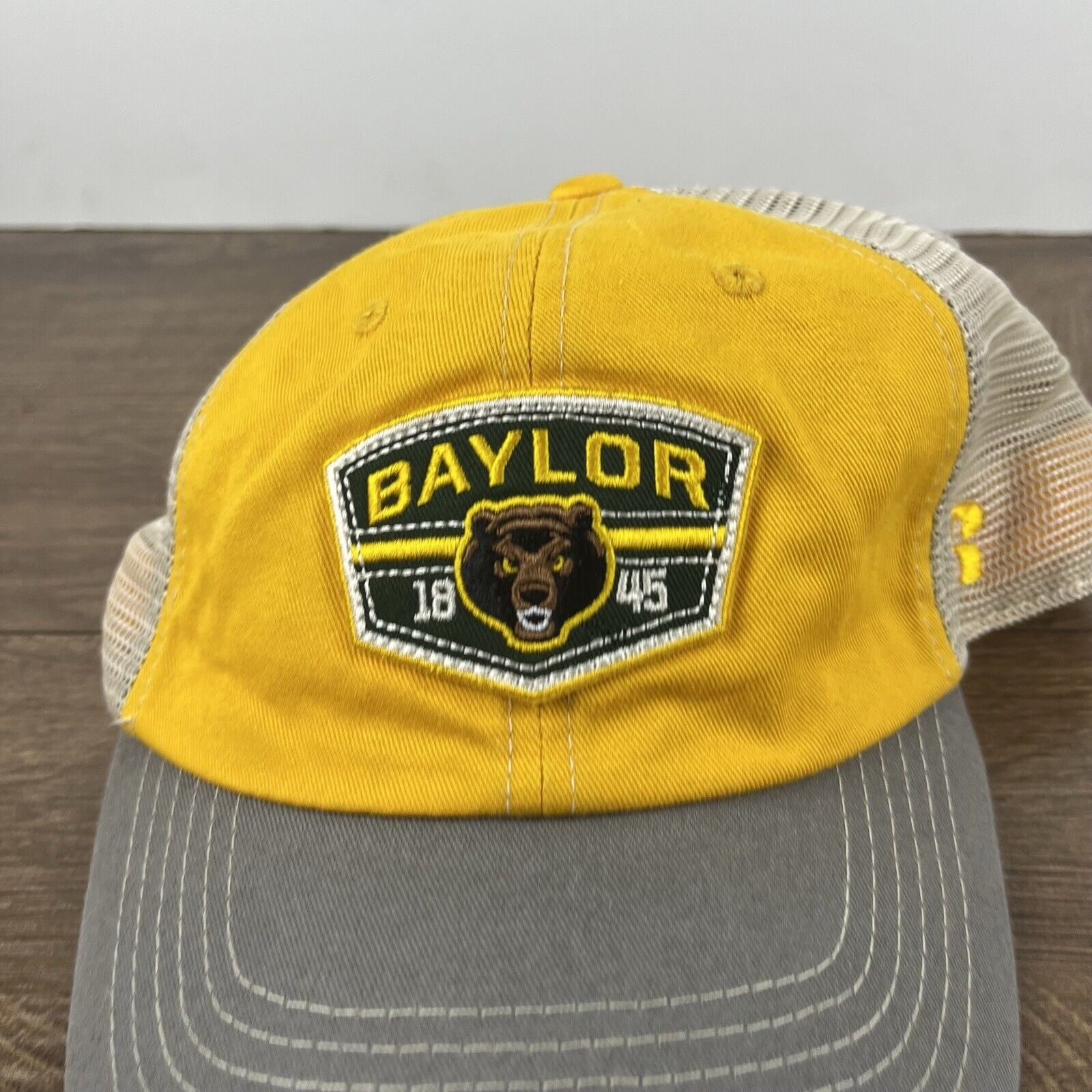 Other Baylor Bears Snapback Hat Yellow Cap Adjustable Yellow Adult Size ONE SIZE - 6 Thumbnail