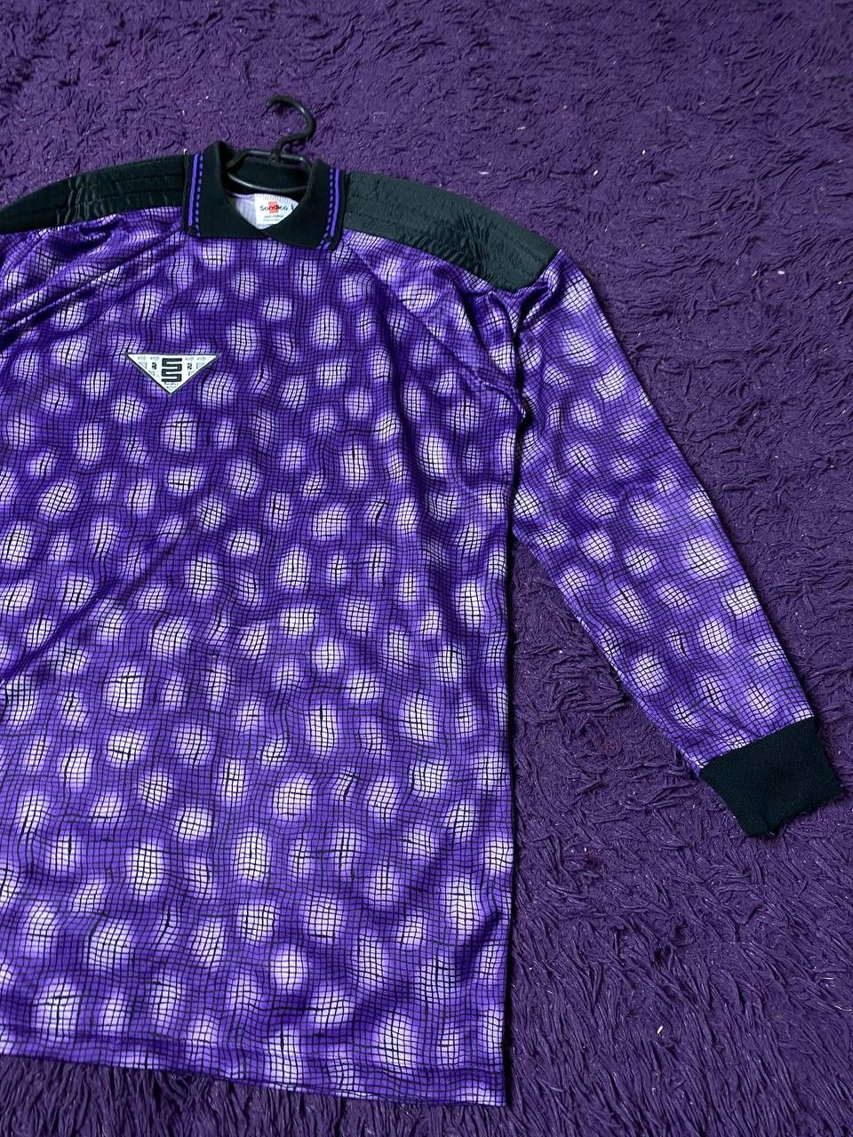 Vintage Y2K Long Sleeve Vintage Abstract Sondico Jersey Size US L / EU 52-54 / 3 - 8 Thumbnail