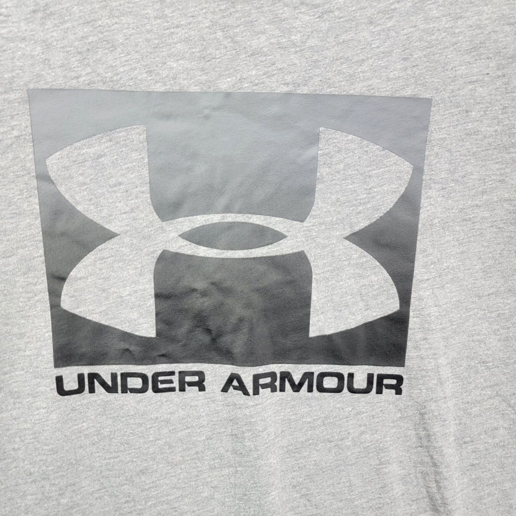 Under Armour Under Armour shirt Men's L Gray Short Sleeve Loose Fit gym athletic wear Size US L / EU 52-54 / 3 - 2 Thumbnail