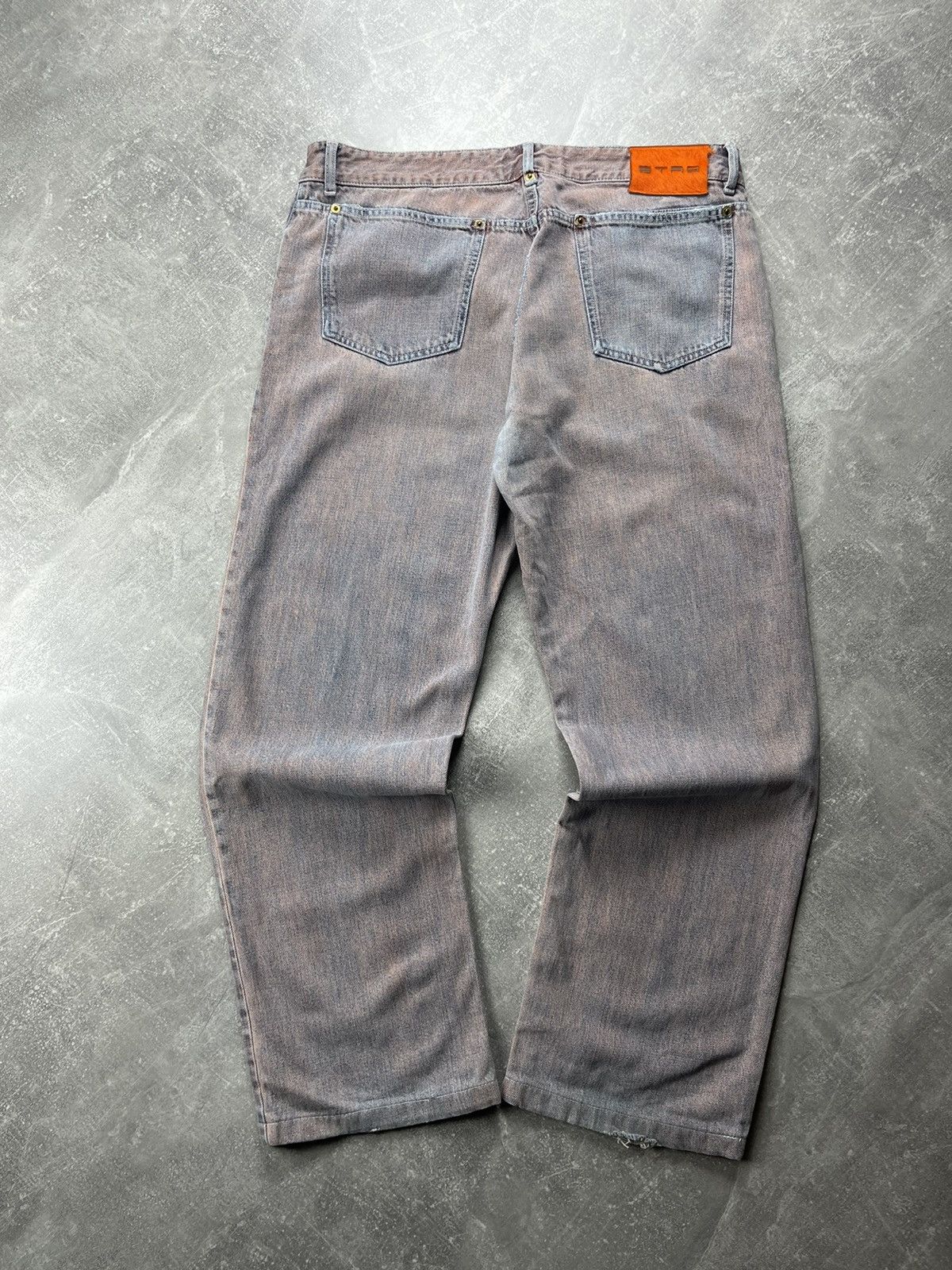 Etro Etro Vintage Denim Jeans Blue Washed Brick Size 34 Size US 34 / EU 50 - 2 Thumbnail