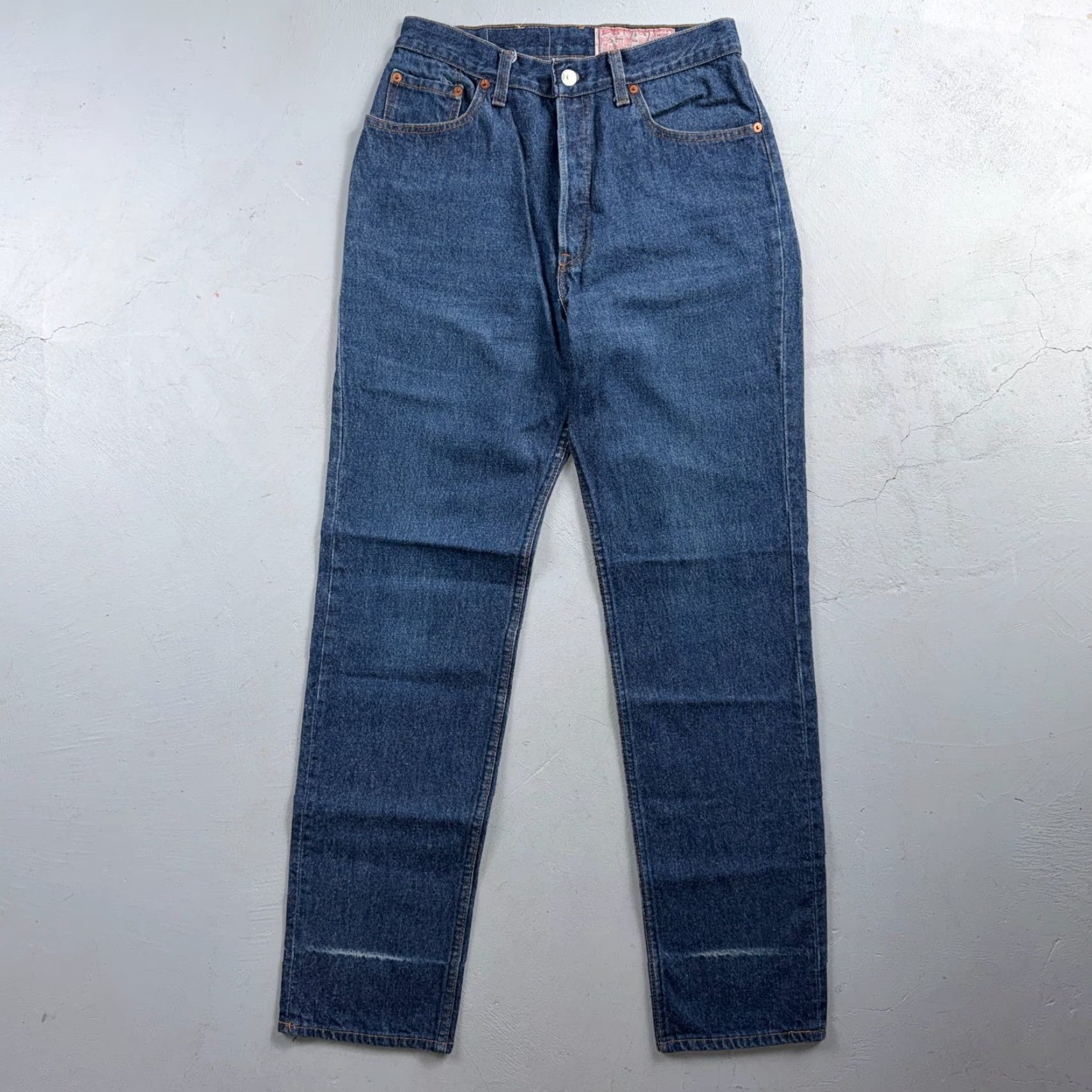 Levi's VINTAGE Levi's 501 Jeans 80s 90s USA Straight High Rise WWomen's 13 Blue Denim 5-Pocket CS Regular XX Size 34" / US 12 / IT 48 - 2 Thumbnail