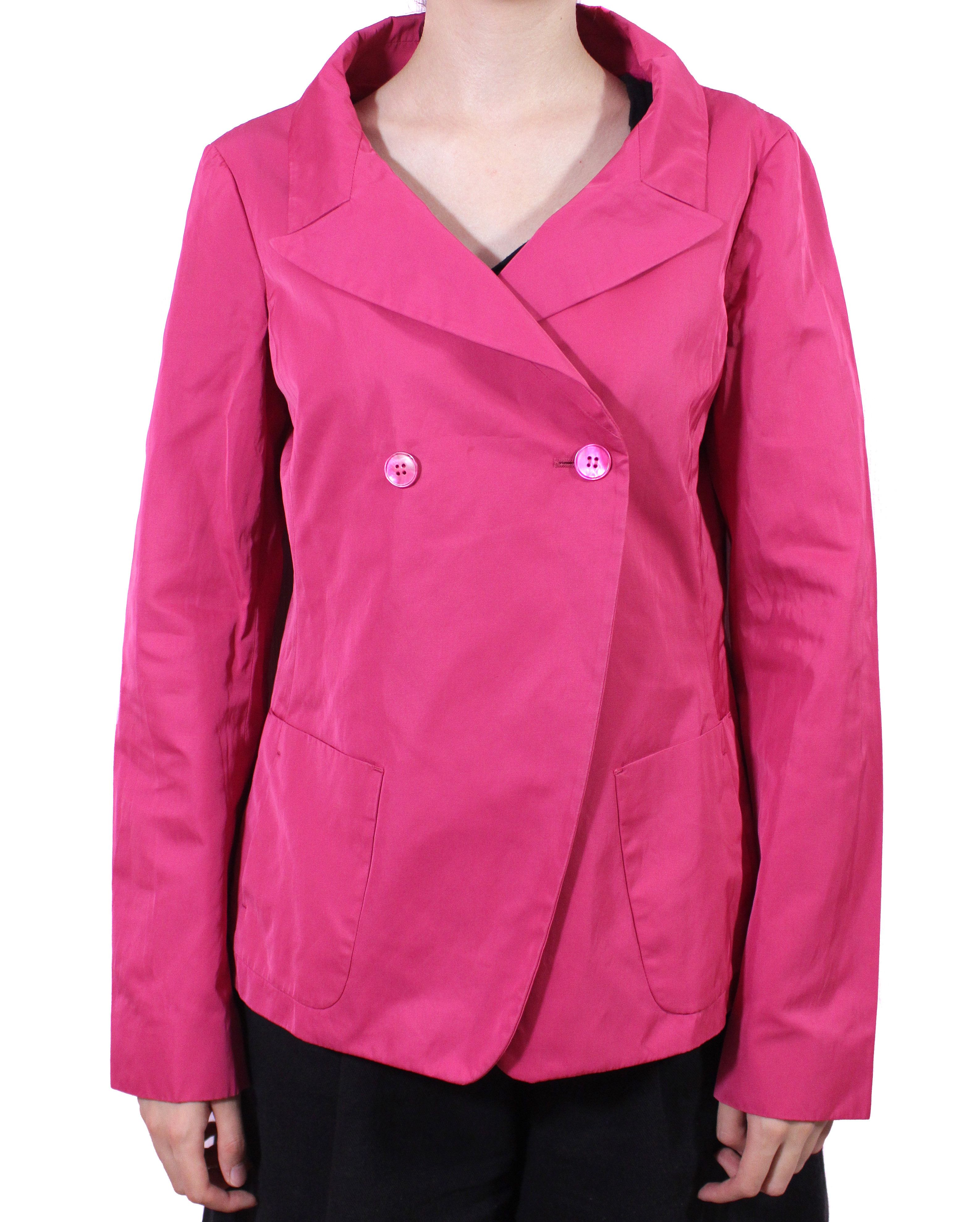 Jil Sander 2011 Raf Simons Era Oversize Pink Blazer Size XS / US 0-2 / IT 36-38 - 2 Thumbnail