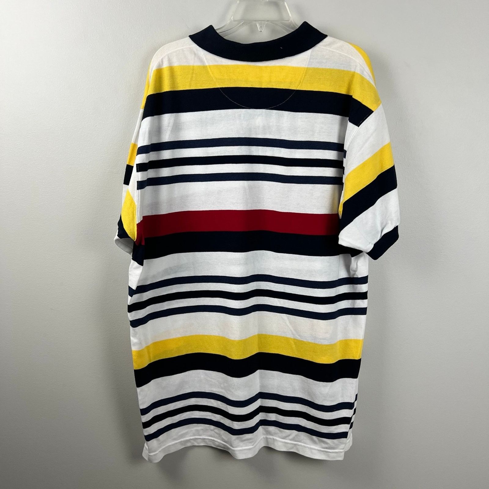 Ralph Lauren Vintage Chaps Ralph Lauren Striped Polo Size XXL Size US XXL / EU 58 / 5 - 2 Thumbnail