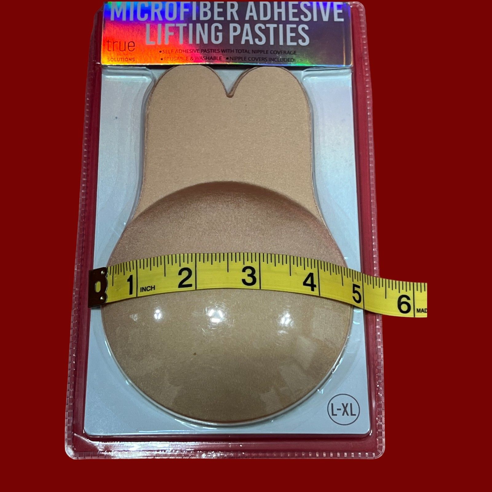 Other True By Rue 21 - Microfiber Adhesive Lifting Pasties - Tan - Size ONE SIZE - 4 Thumbnail