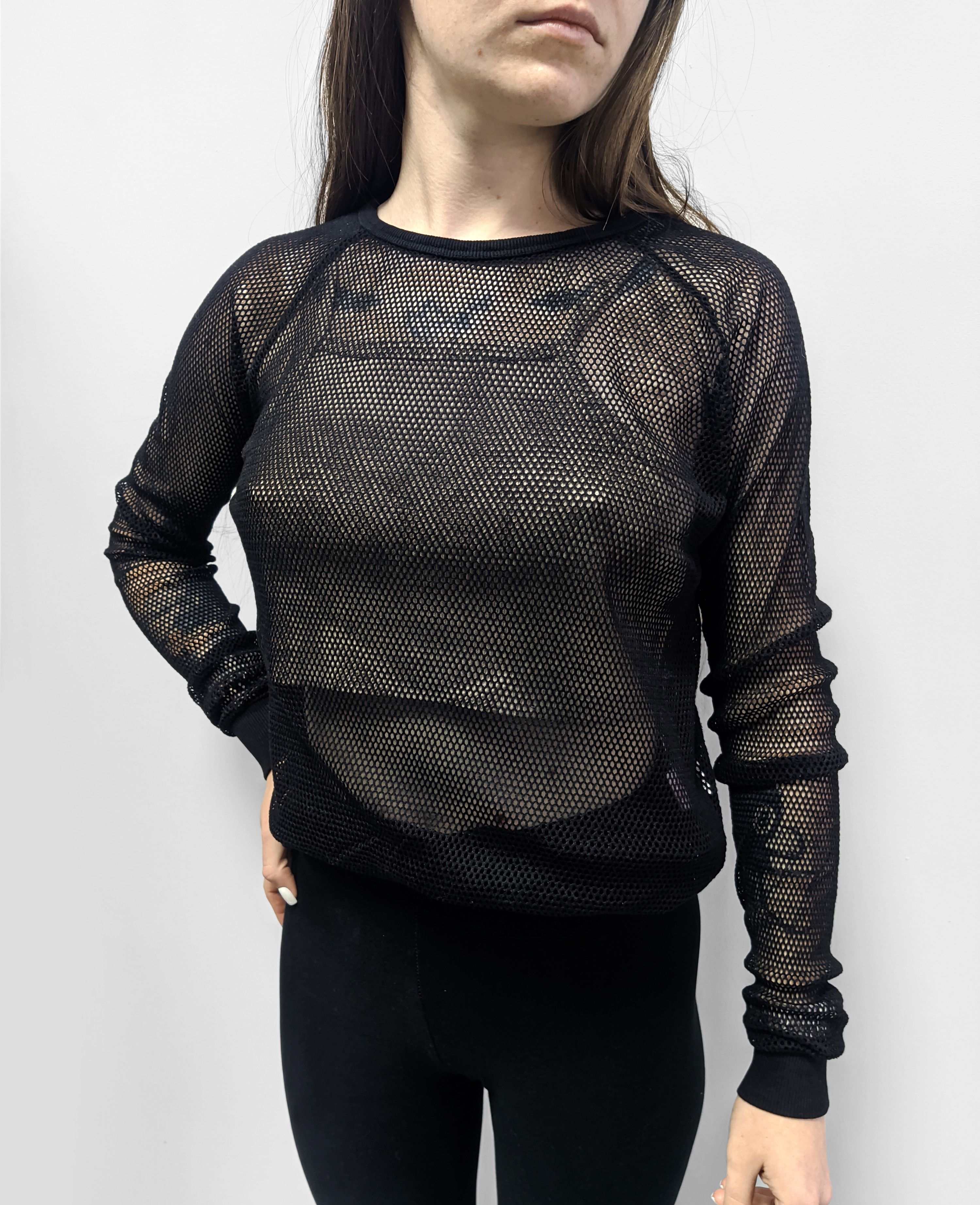 Japanese Brand Mesh sweatshirt avant garde y2k Size M / US 6-8 / IT 42-44 - 3 Thumbnail