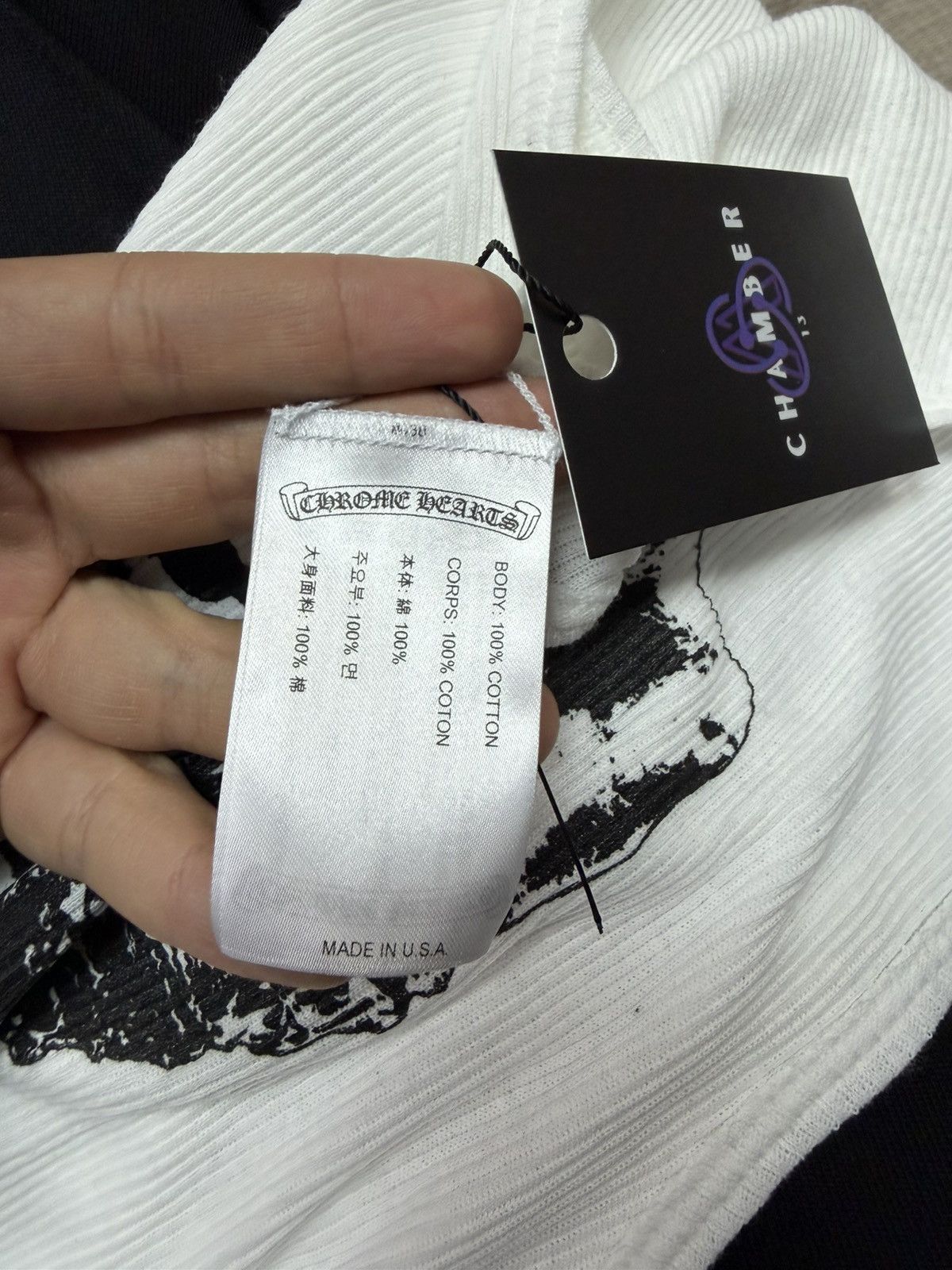 Chrome Hearts Chrome Hearts White Richard Stark Tank Top Medium Size US M / EU 48-50 / 2 - 2 Thumbnail