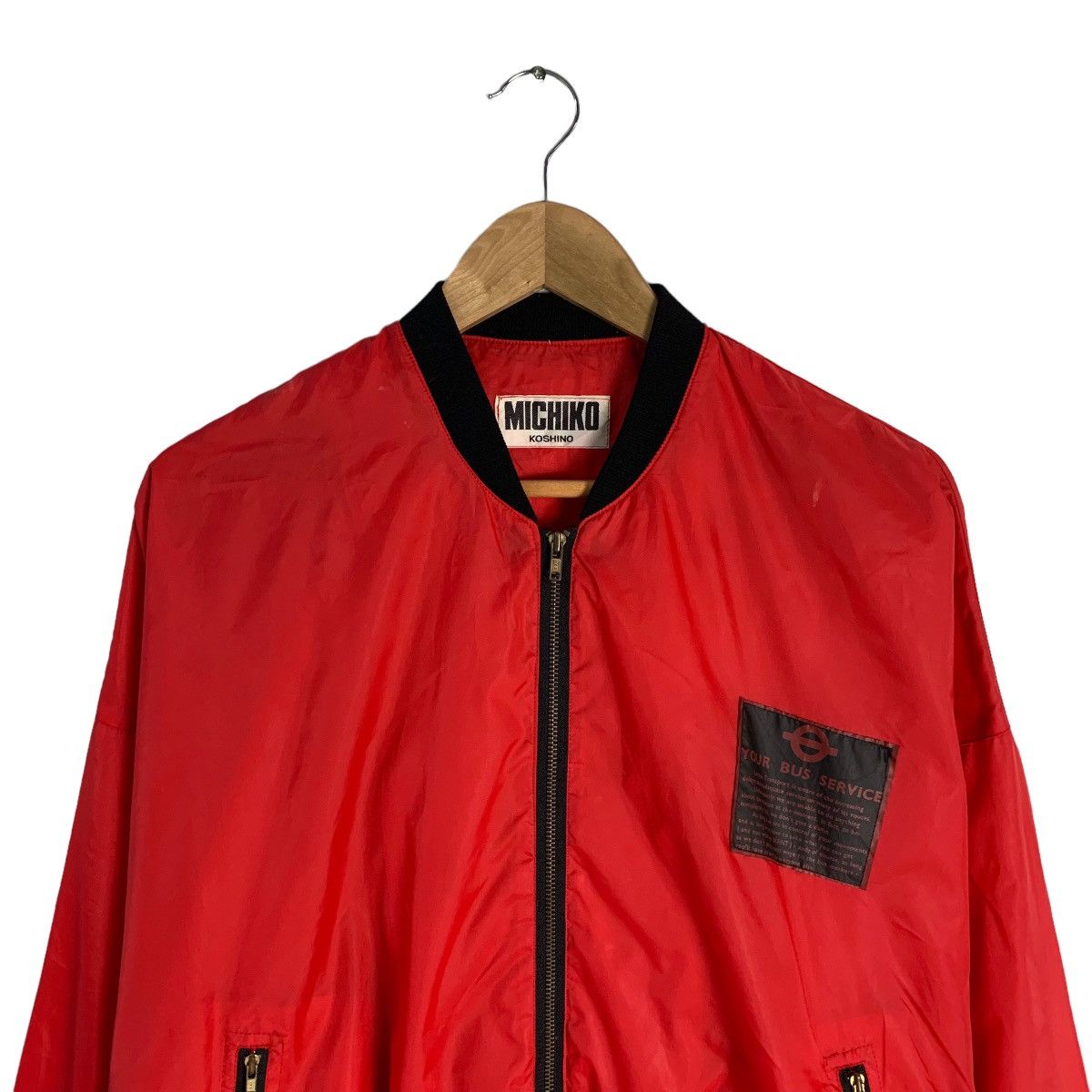 Michiko Koshino Michiko Koshino London Spellout Jacket Size US L / EU 52-54 / 3 - 12 Thumbnail