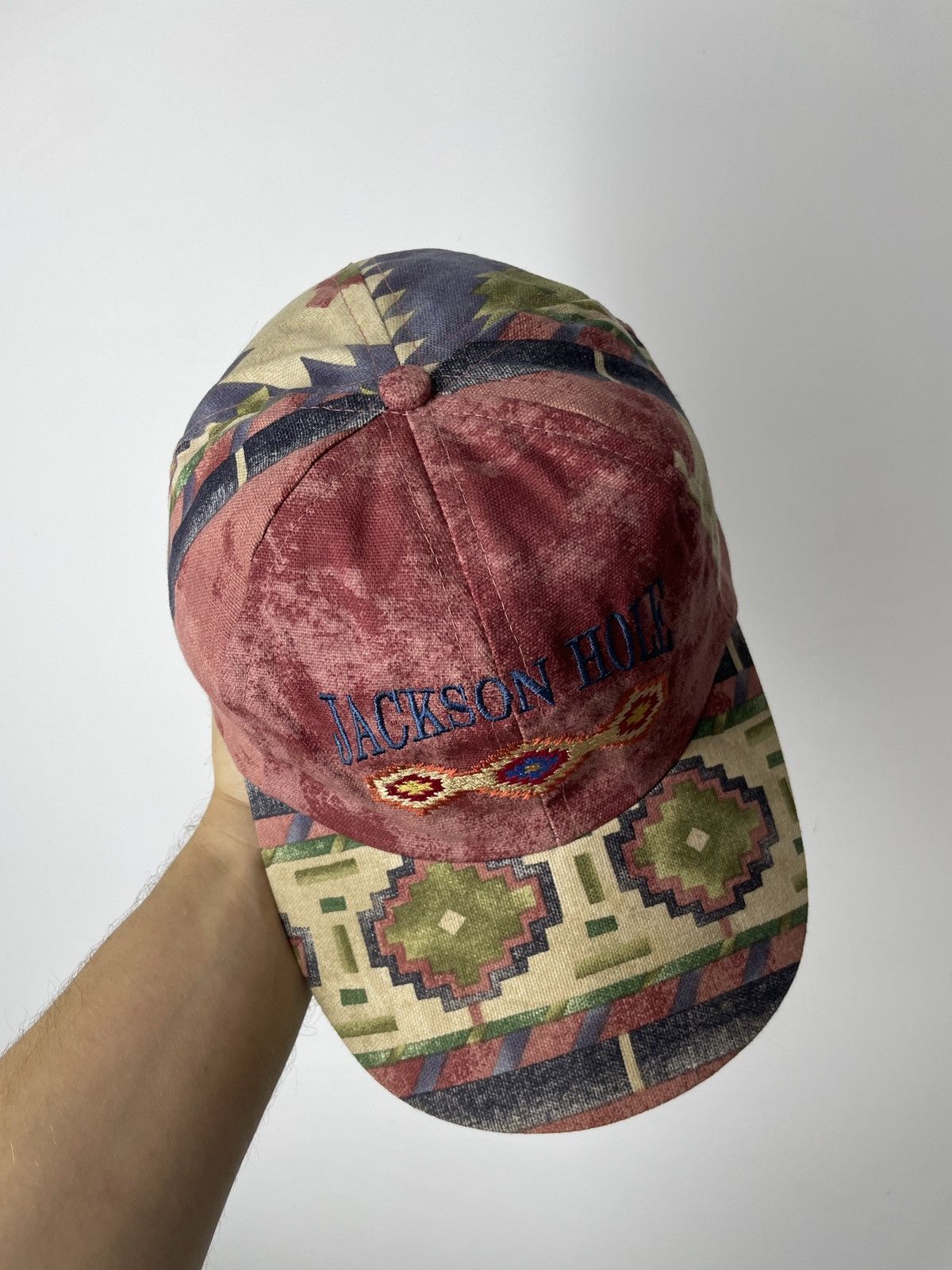 Vintage Vintage Sport america Jackson Hole cap Size ONE SIZE - 6 Thumbnail