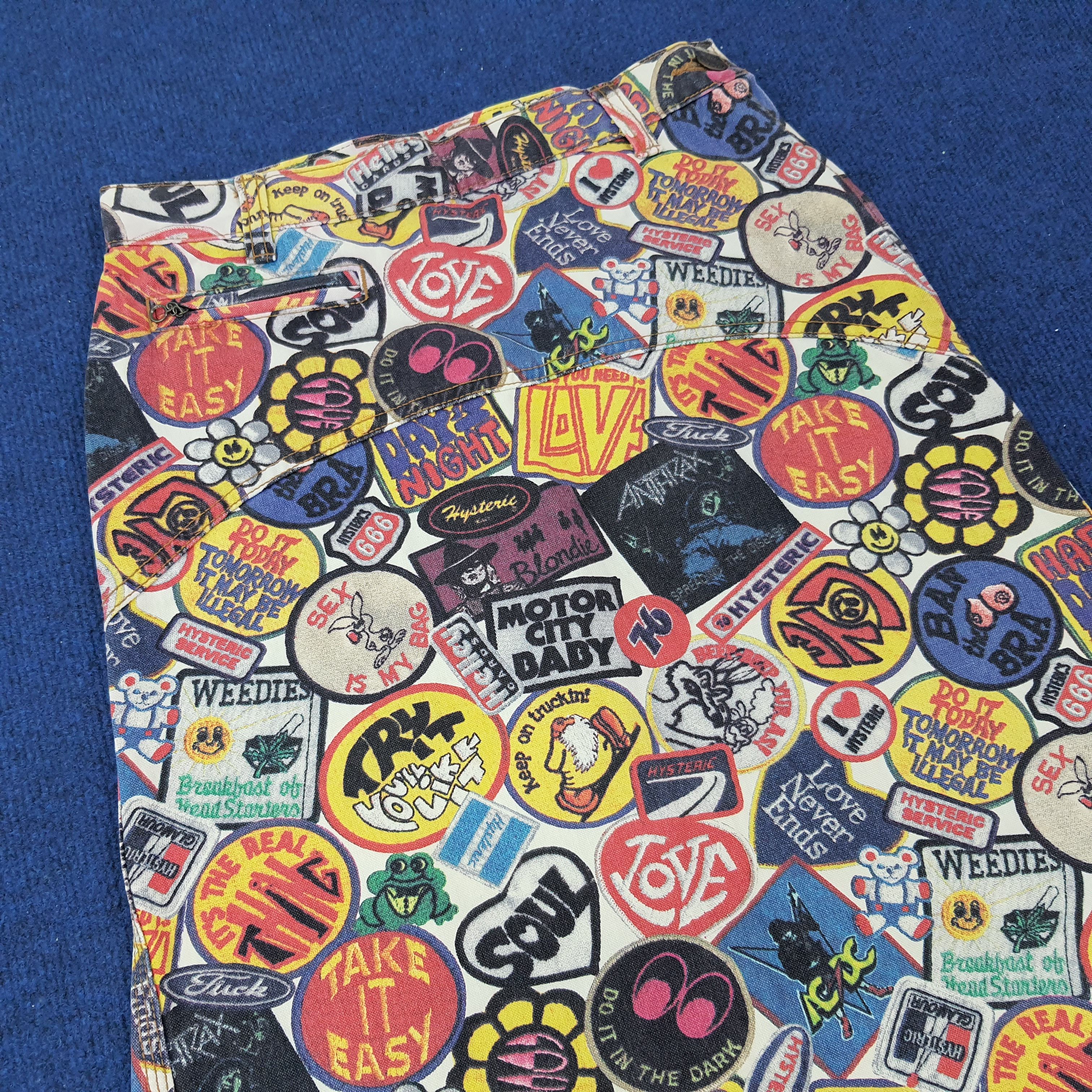 Hysteric Glamour Vintage Hysteric Glamour Fullprint Japan Brand Skirt C235N15 Size 26" / US 2 / IT 38 - 2 Thumbnail