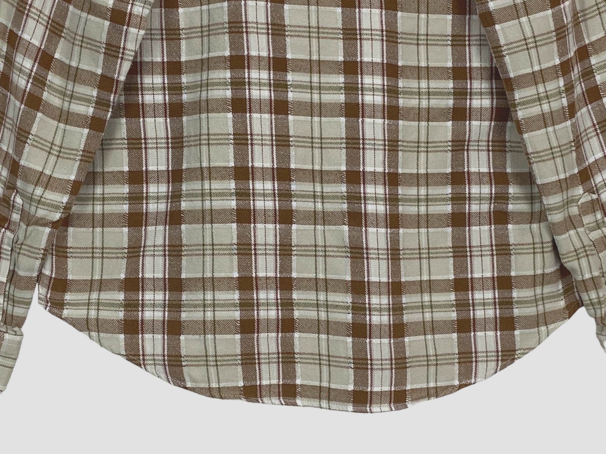 Oshkosh Vintage Oshkosh Plaid Flannel Shirt 90s Workwear Button-Up Size US S / EU 44-46 / 1 - 6 Thumbnail