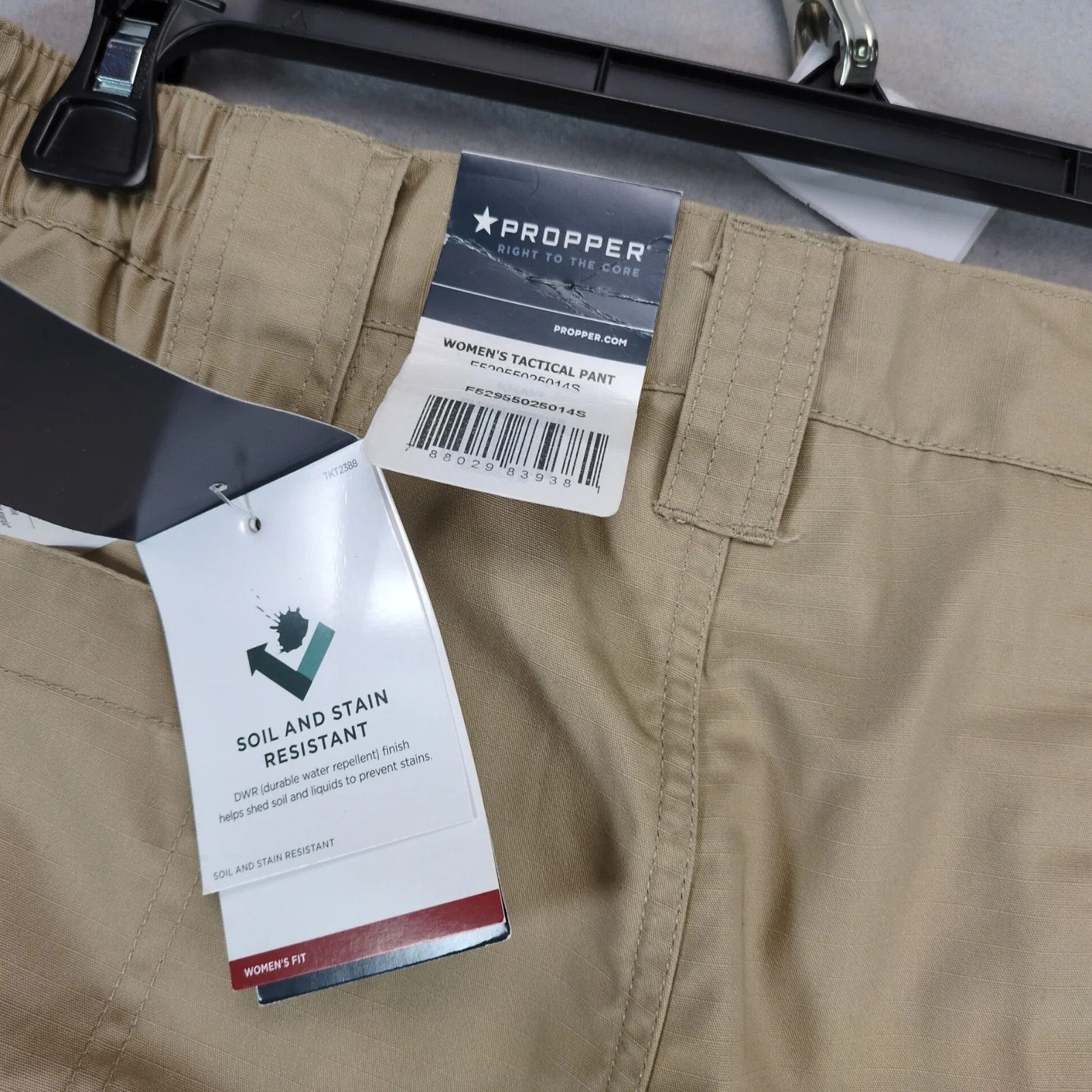 Propper NWT Propper Tactical Beige Cargo Pant Women's 14S Size 36" / US 14 / IT 50 - 3 Thumbnail