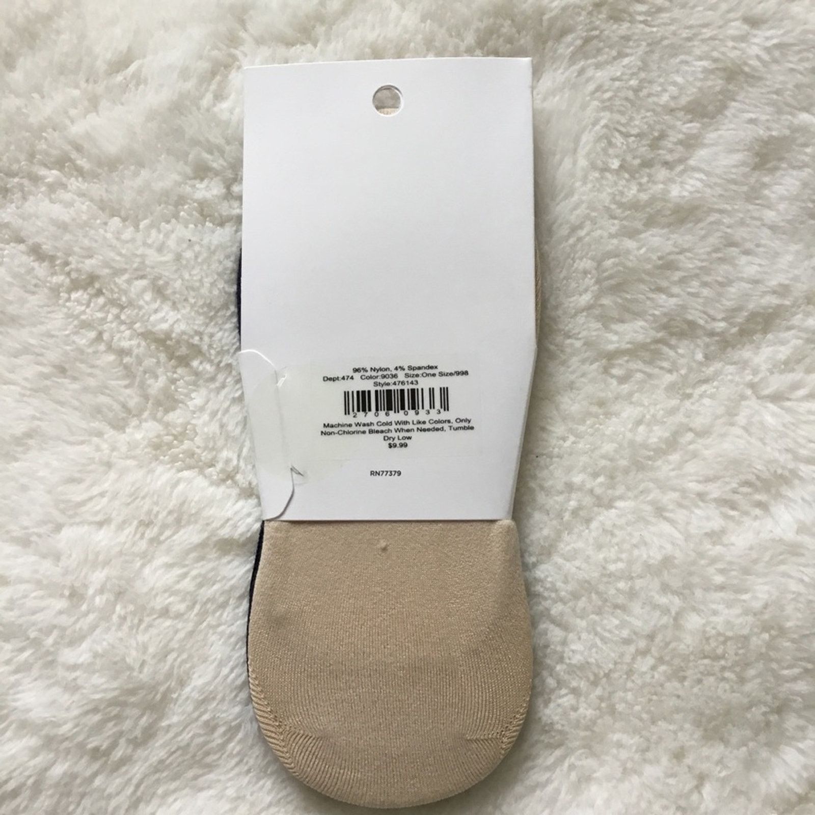 Loft Loft Blue & Beige 2 Pairs Ballet Socks Size ONE SIZE - 3 Thumbnail