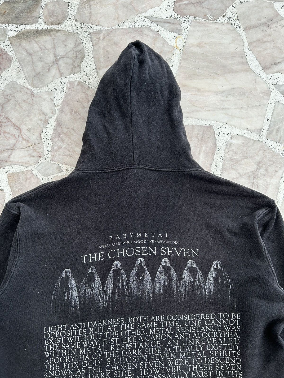 Band Tees Baby Metal 2018 World Tour Hoodie Black Size US M / EU 48-50 / 2 - 14 Thumbnail