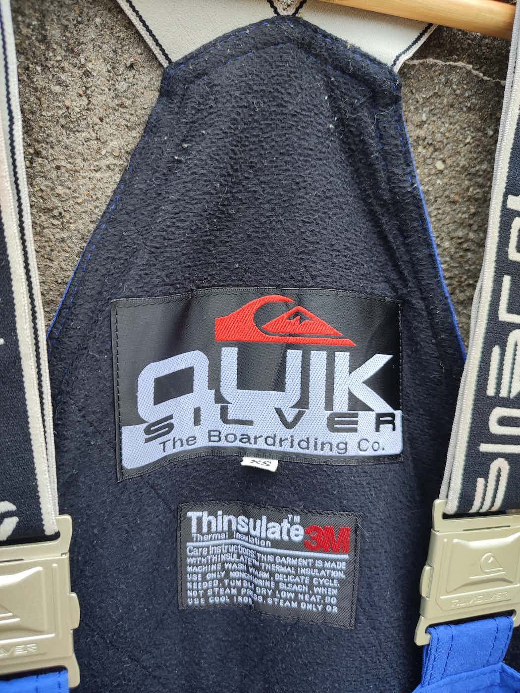 Quiksilver Vintage Quiksilver Thinsulate Insulated Snow Bib Pants Size US 30 / EU 46 - 9 Thumbnail