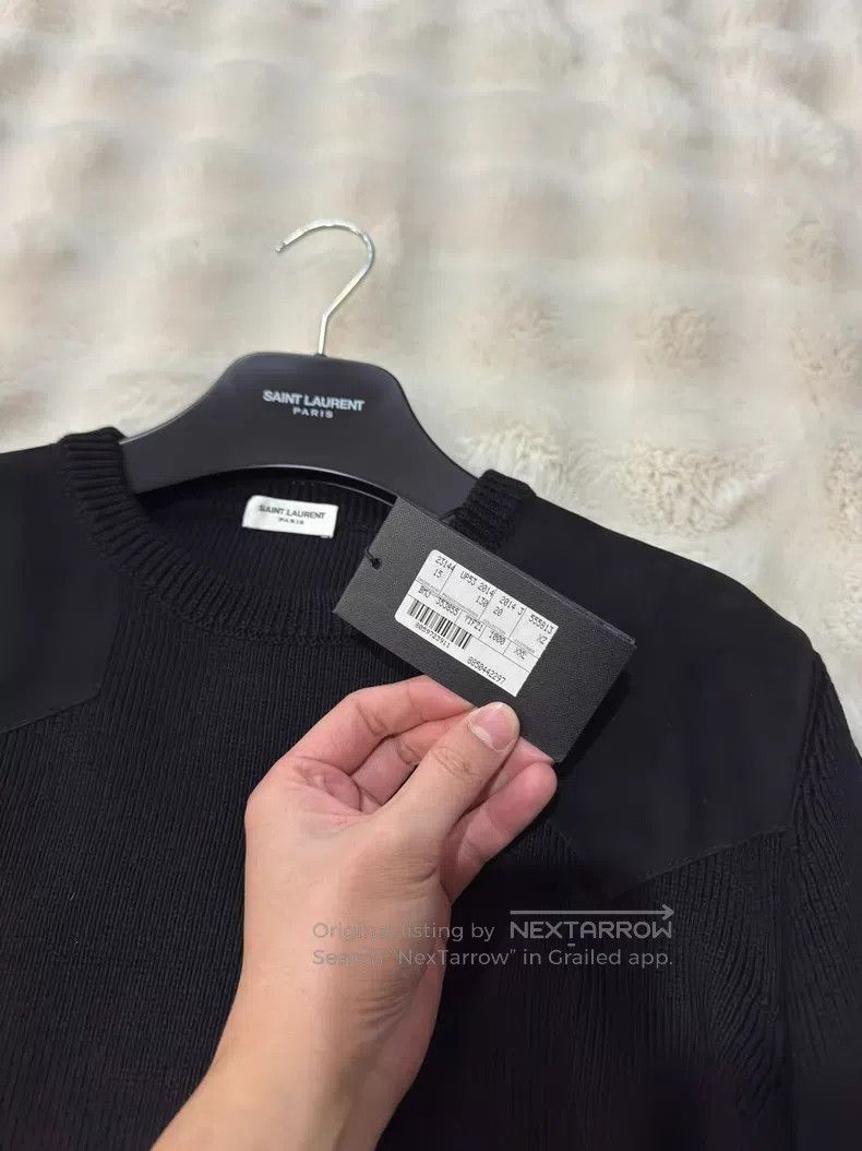 Saint Laurent Paris Saint Laurent Paris Original Sheepskin and Leather Patch M Size US XXL / EU 58 / 5 - 2 Thumbnail
