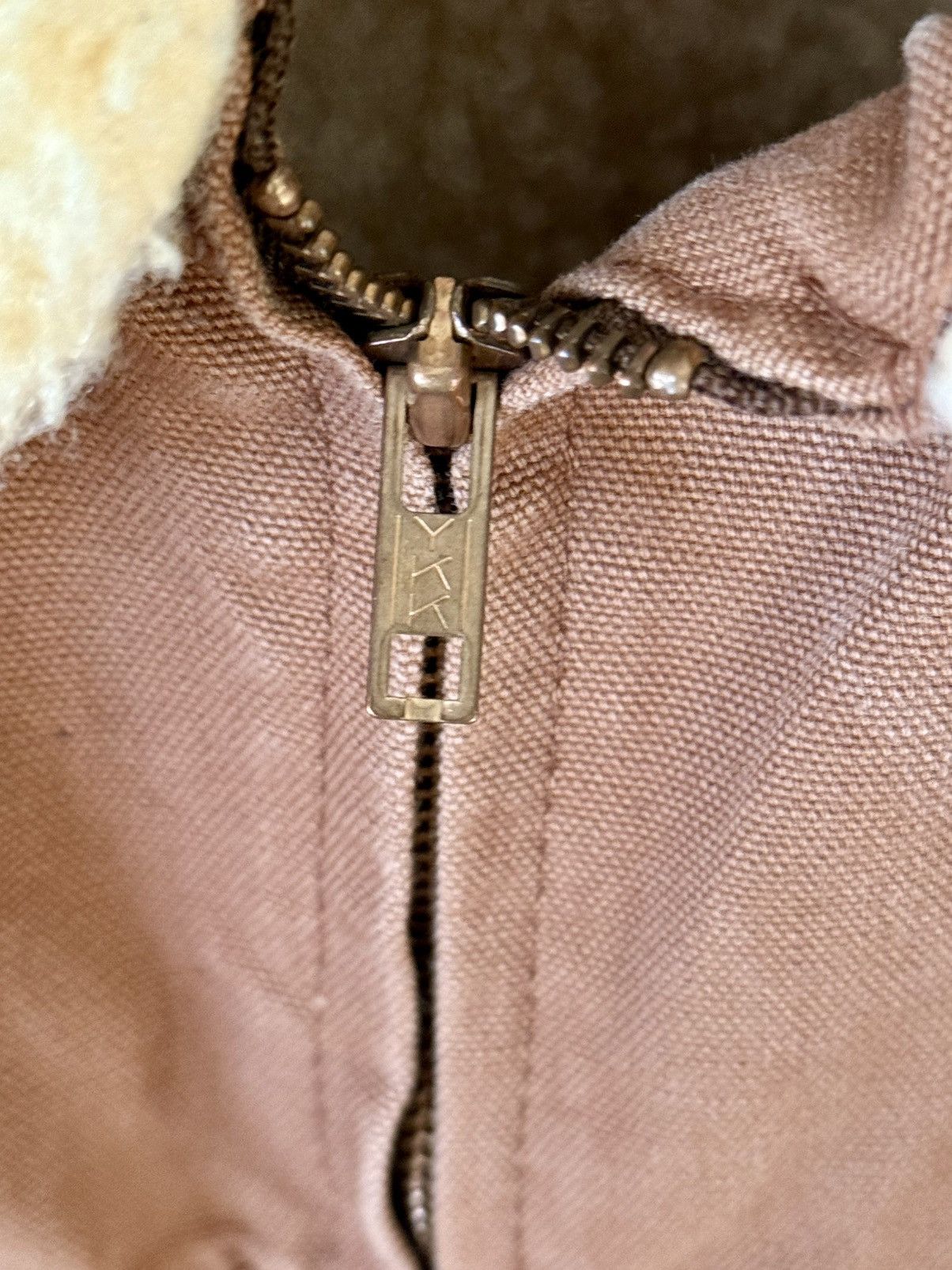 Carhartt Vintage 70s Carhartt Made in USA 29CB Pile Lined Duck Jacket Size US L / EU 52-54 / 3 - 3 Thumbnail