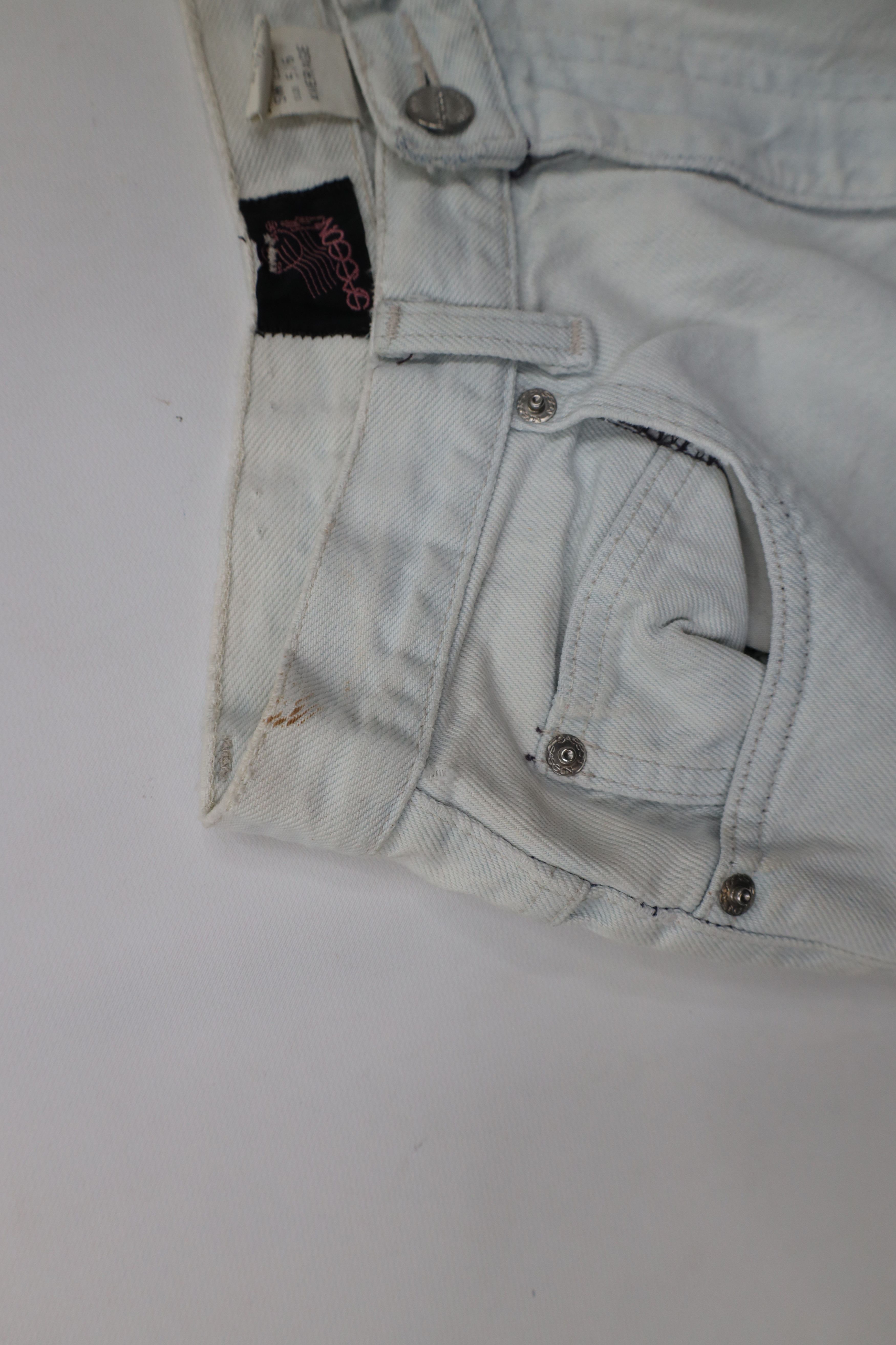Vintage Vintage 80s 90s Streetwear Tapered Leg Denim Jeans Cotton Size 28" / US 6 / IT 42 - 10 Thumbnail