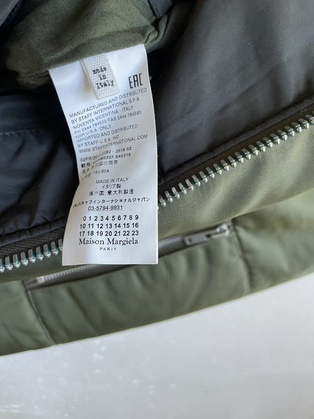 Maison Margiela FW16 Margiela Bomber Size US S / EU 44-46 / 1 - 6 Thumbnail