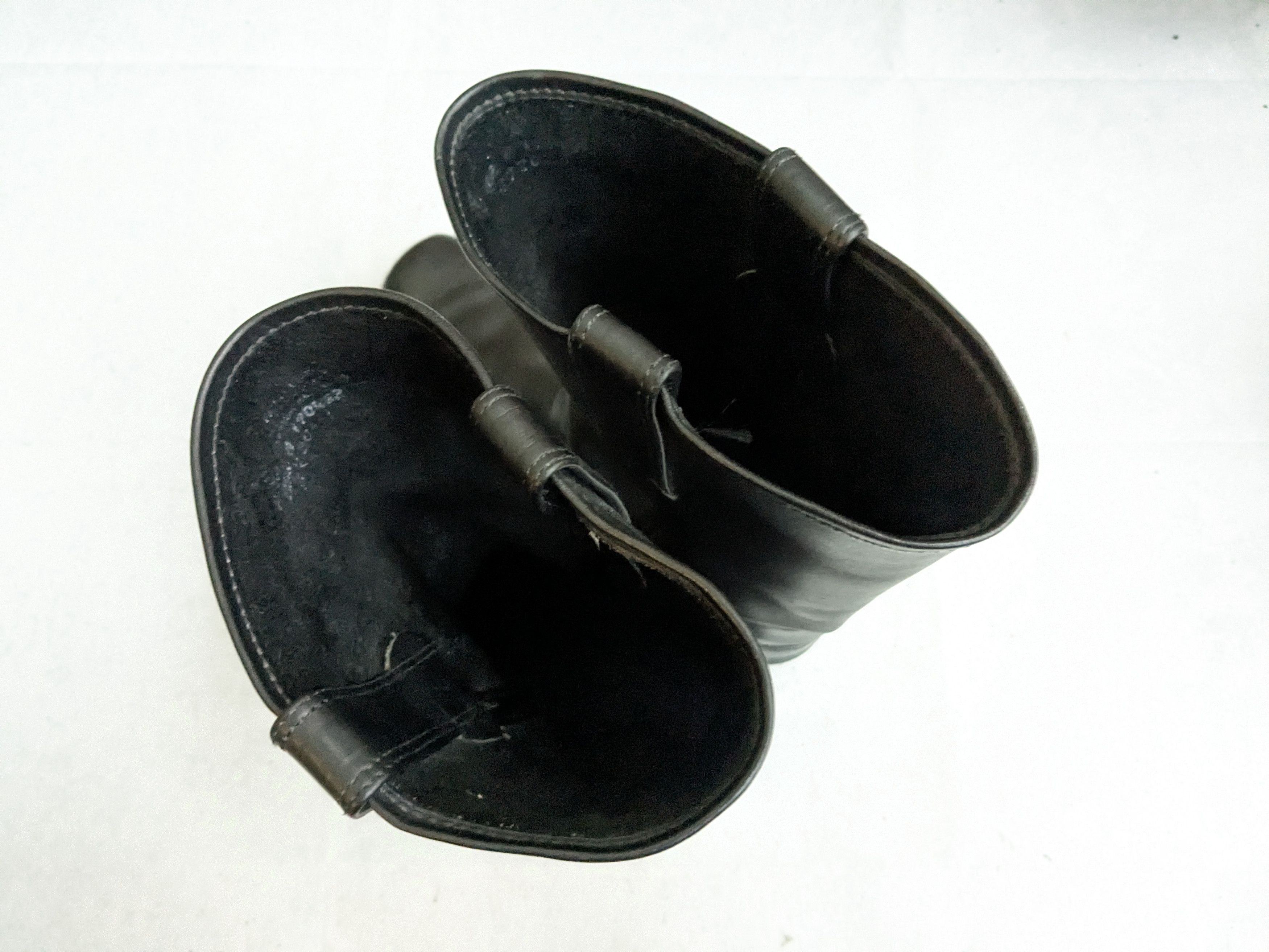 Frye Frye Harness Boots Black Leather 10.5 M Vibram Size US 10.5 / EU 43-44 - 15 Thumbnail