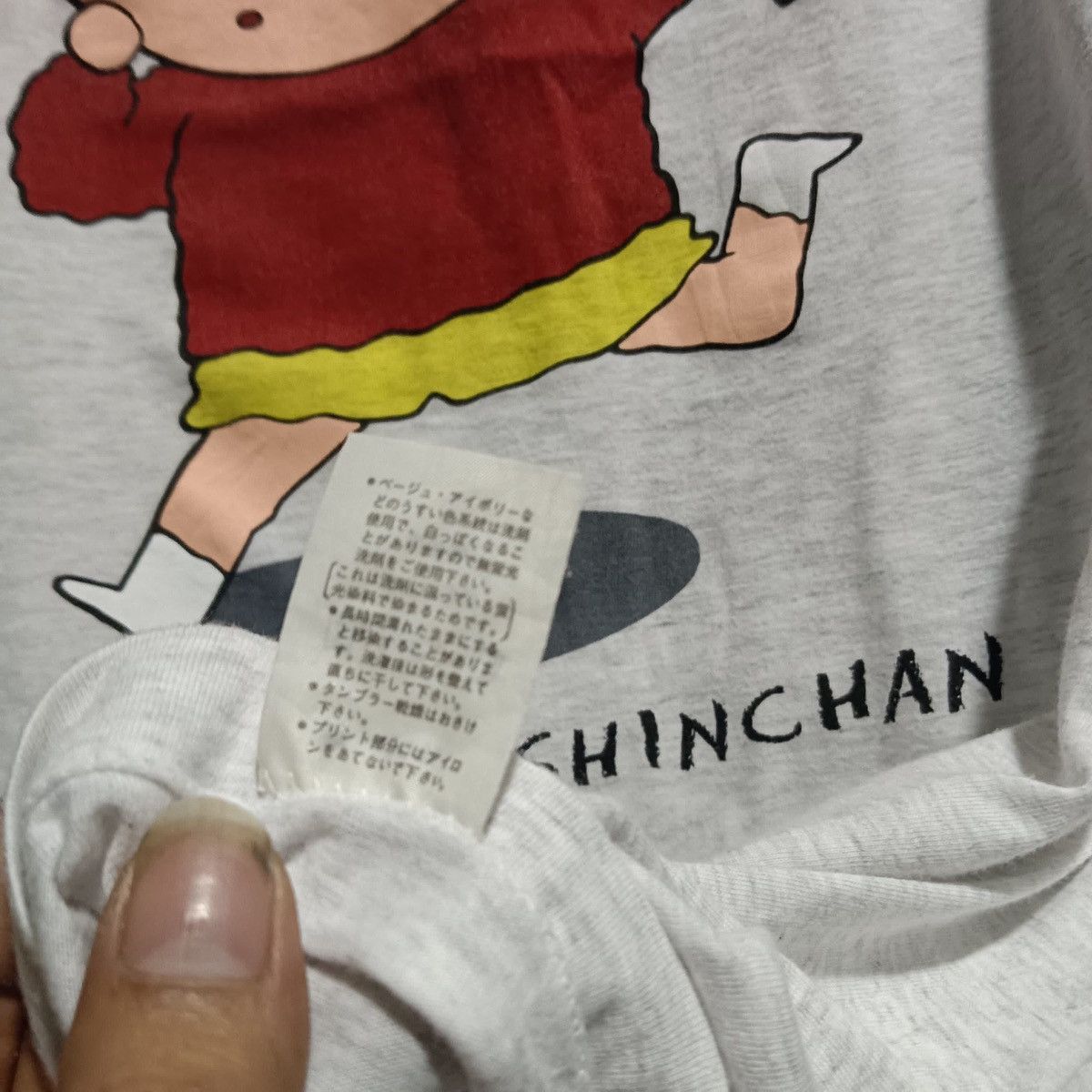 Vintage Vintage shin chan cartoon Size US L / EU 52-54 / 3 - 3 Thumbnail