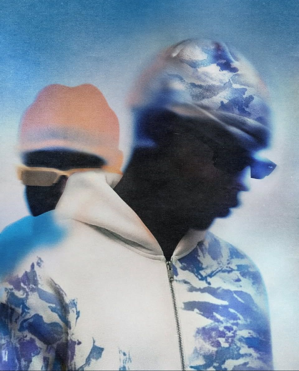 SKYLRK SKYLRK; WAVE CAMO-ZIP HOODIE SZ S Size US S / EU 44-46 / 1 - 2 Thumbnail