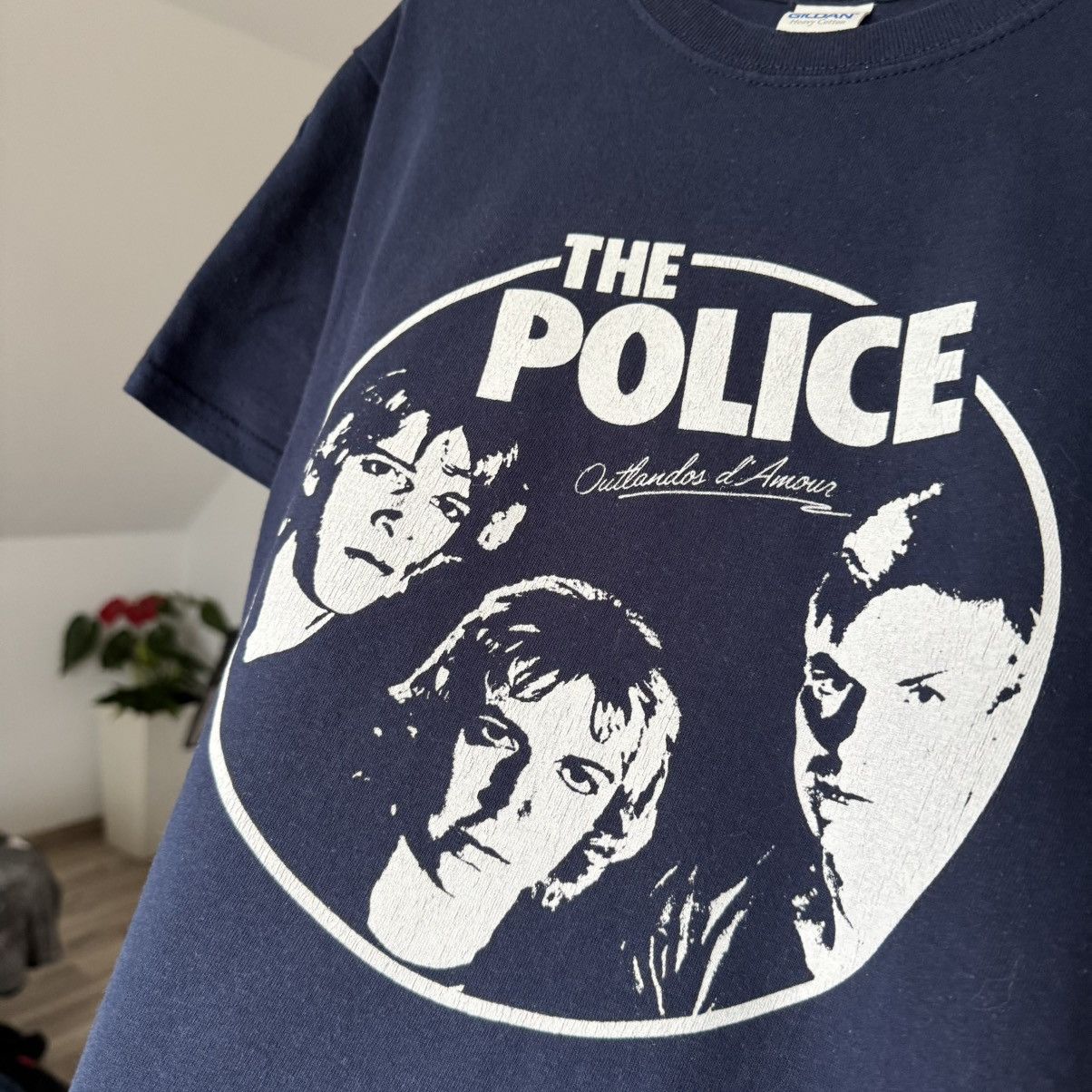 Band Tees × Vintage The Police 80s cut style t-shirt y2k vintage Rock S Skinny Size US S / EU 44-46 / 1 - 2 Thumbnail
