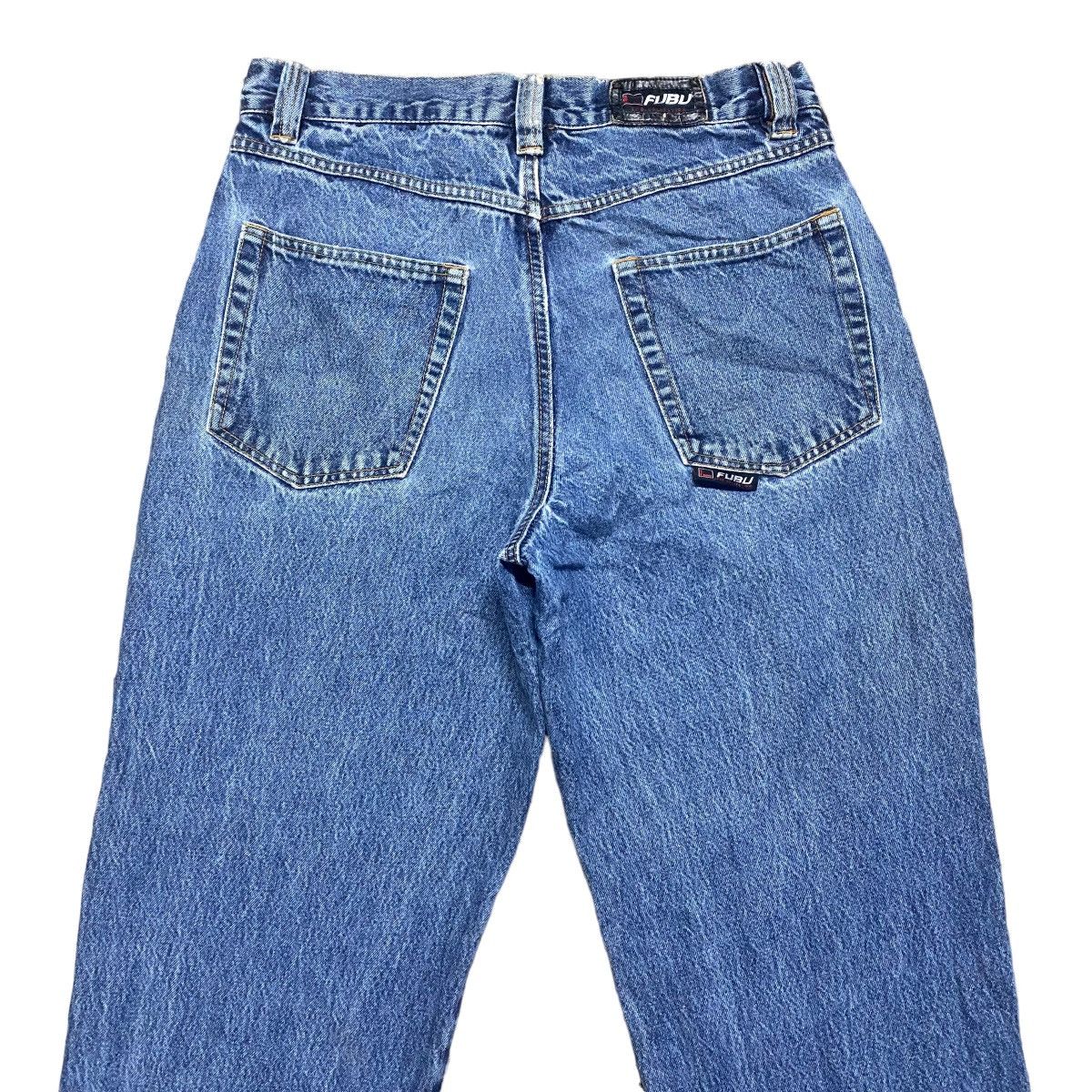 Fubu Vintage Fubu Light Wash Denim Baggy Jeans Size US 32 / EU 48 - 11 Thumbnail