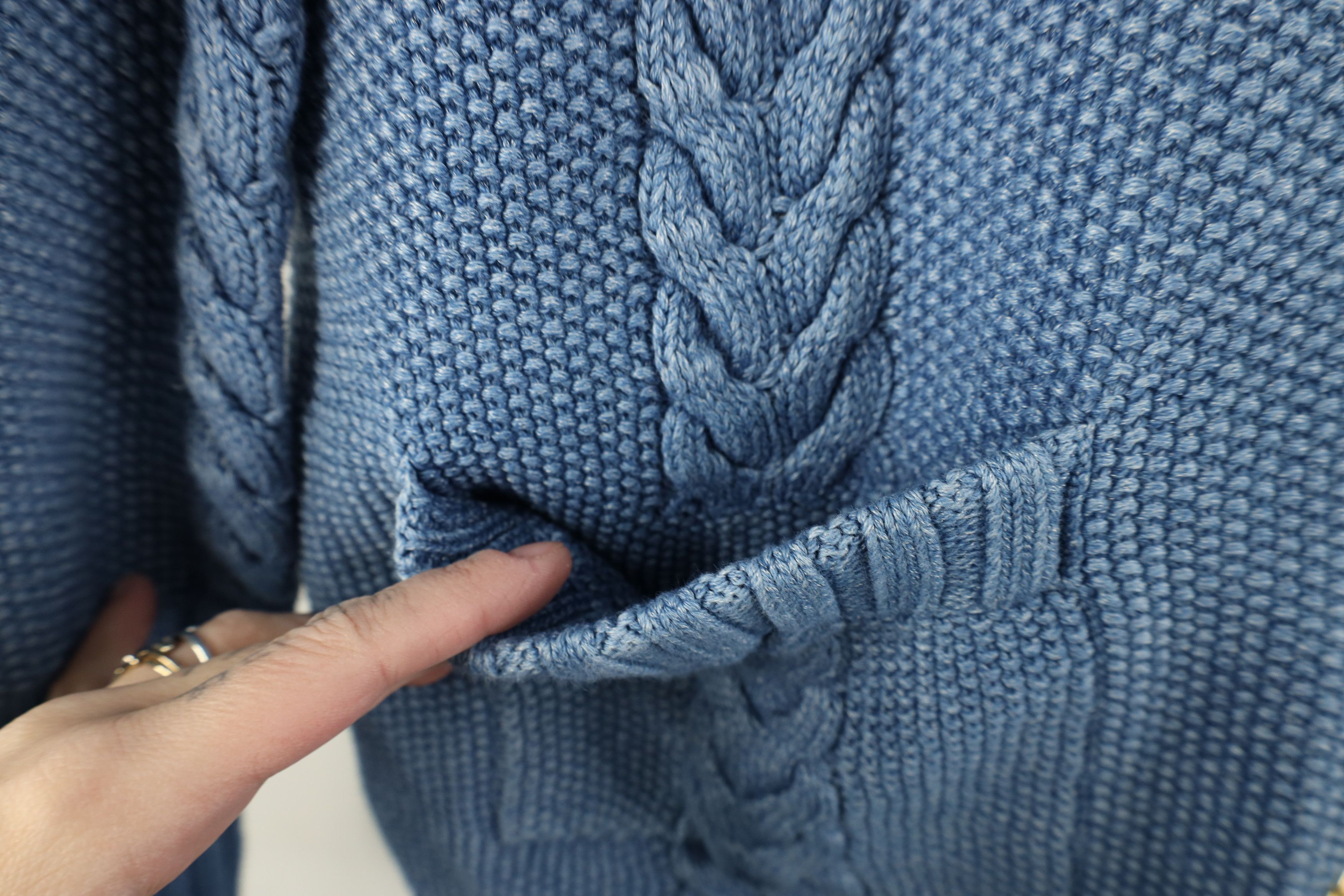 Escada Vintage 90s Escada Cable Knit Fisherman Cardigan Sweater Size M / US 6-8 / IT 42-44 - 7 Thumbnail