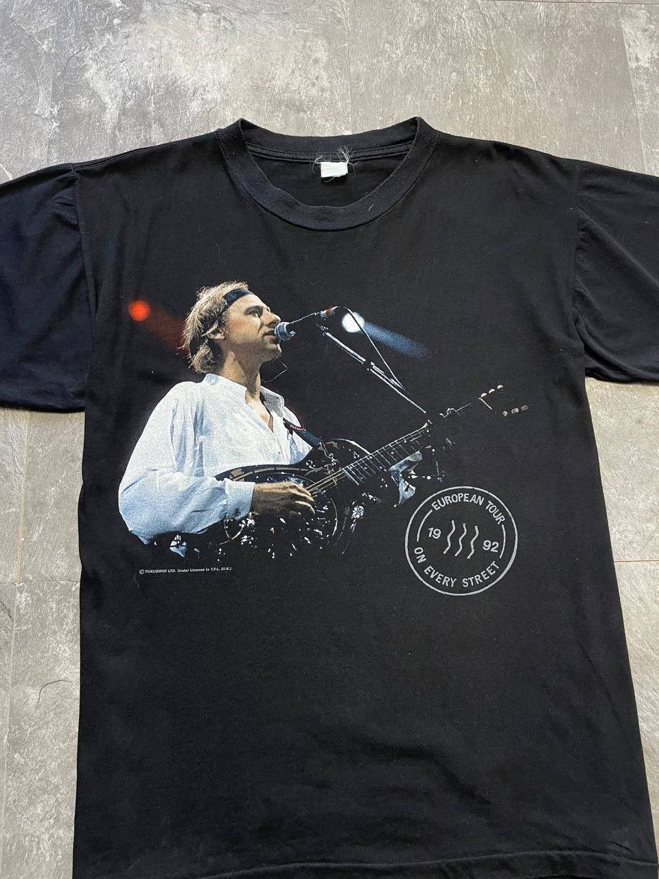 Band Tees dire straits 1992 vintage euro tour t shirt on every street Size US L / EU 52-54 / 3 - 2 Thumbnail