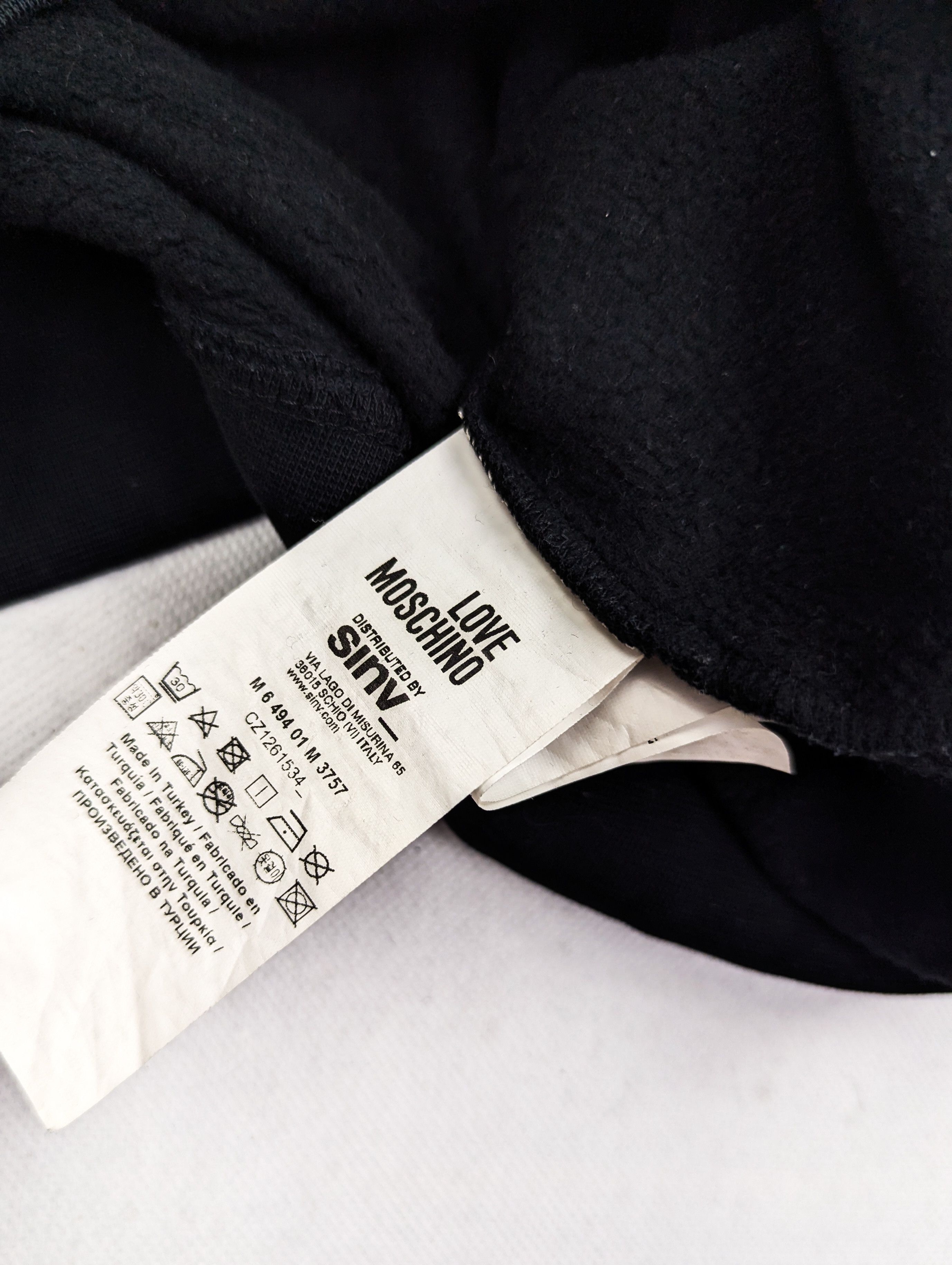 Moschino Moschino black sweatshirt M Size US M / EU 48-50 / 2 - 4 Thumbnail