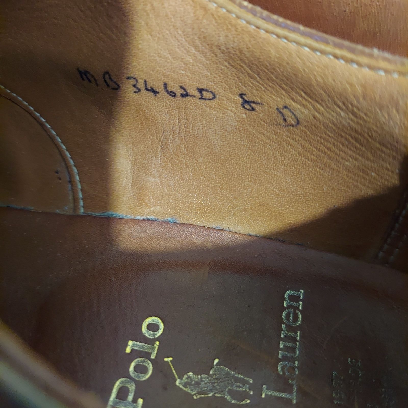 Polo Ralph Lauren Polo Ralph Lauren 94% Ridgeway Men's US 8 D Leather Oxfords Size US 8 / EU 41 - 9 Thumbnail