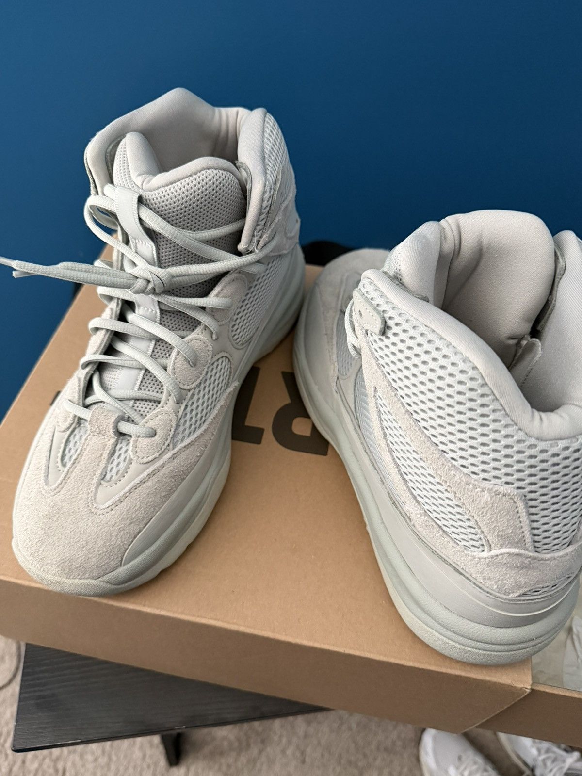 Yeezy Adidas Yeezy Desert Boot 'Salt' Size US 10 / EU 43 - 4 Thumbnail