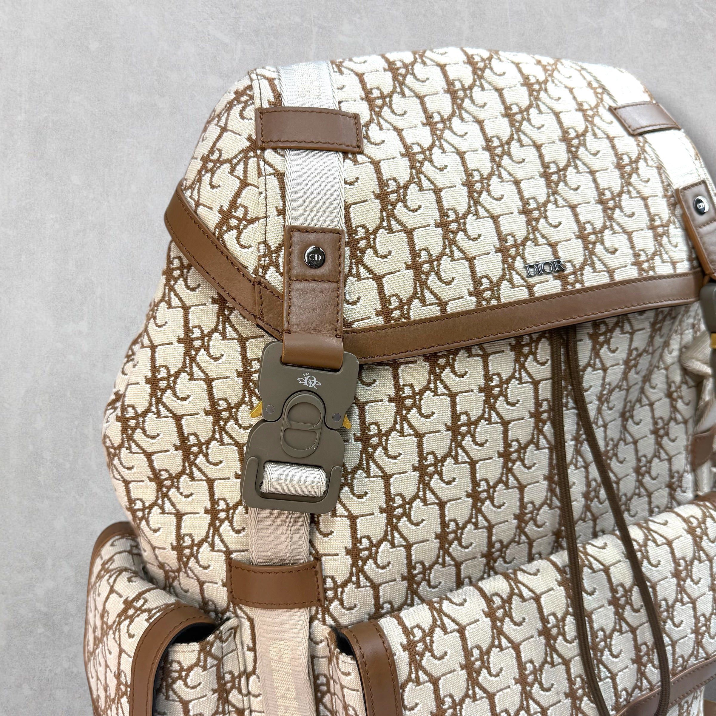 Dior Dior x Cactus Jack "Hit The Road" Backpack Coffee Size ONE SIZE - 7 Thumbnail