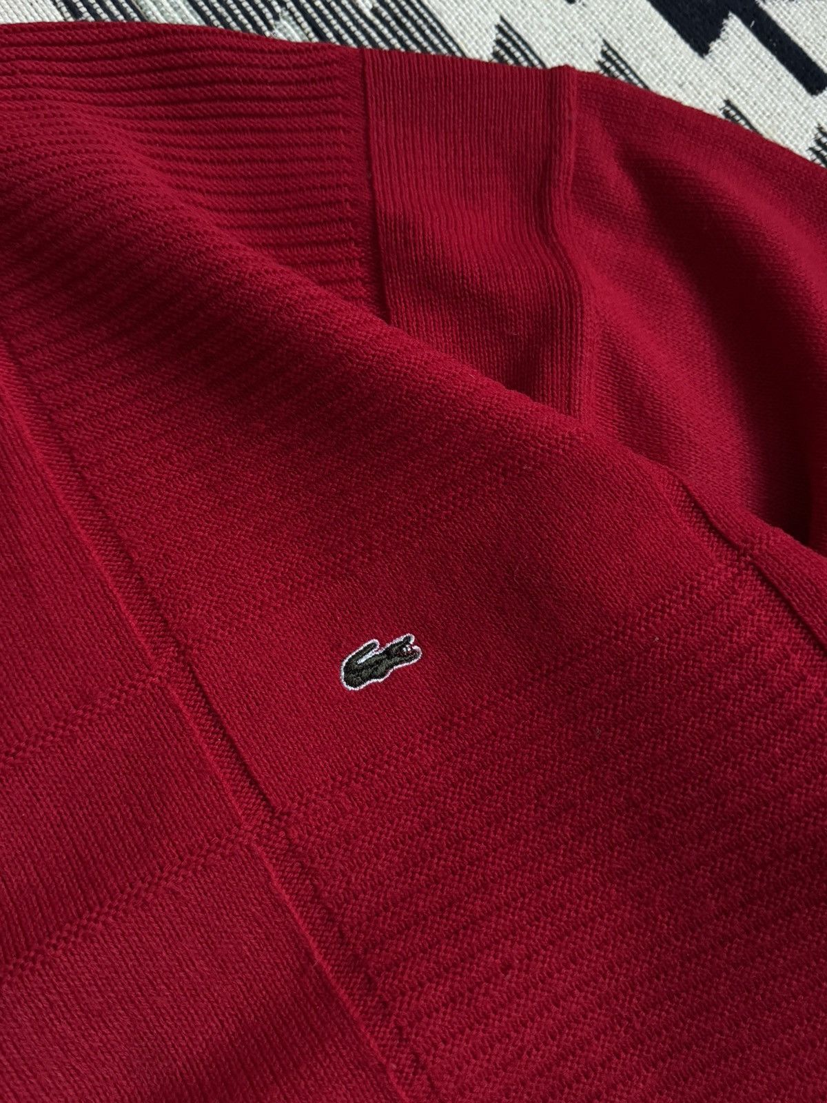 Lacoste Vintage Chemise Lacoste Knitted Sweater Size US M / EU 48-50 / 2 - 6 Thumbnail