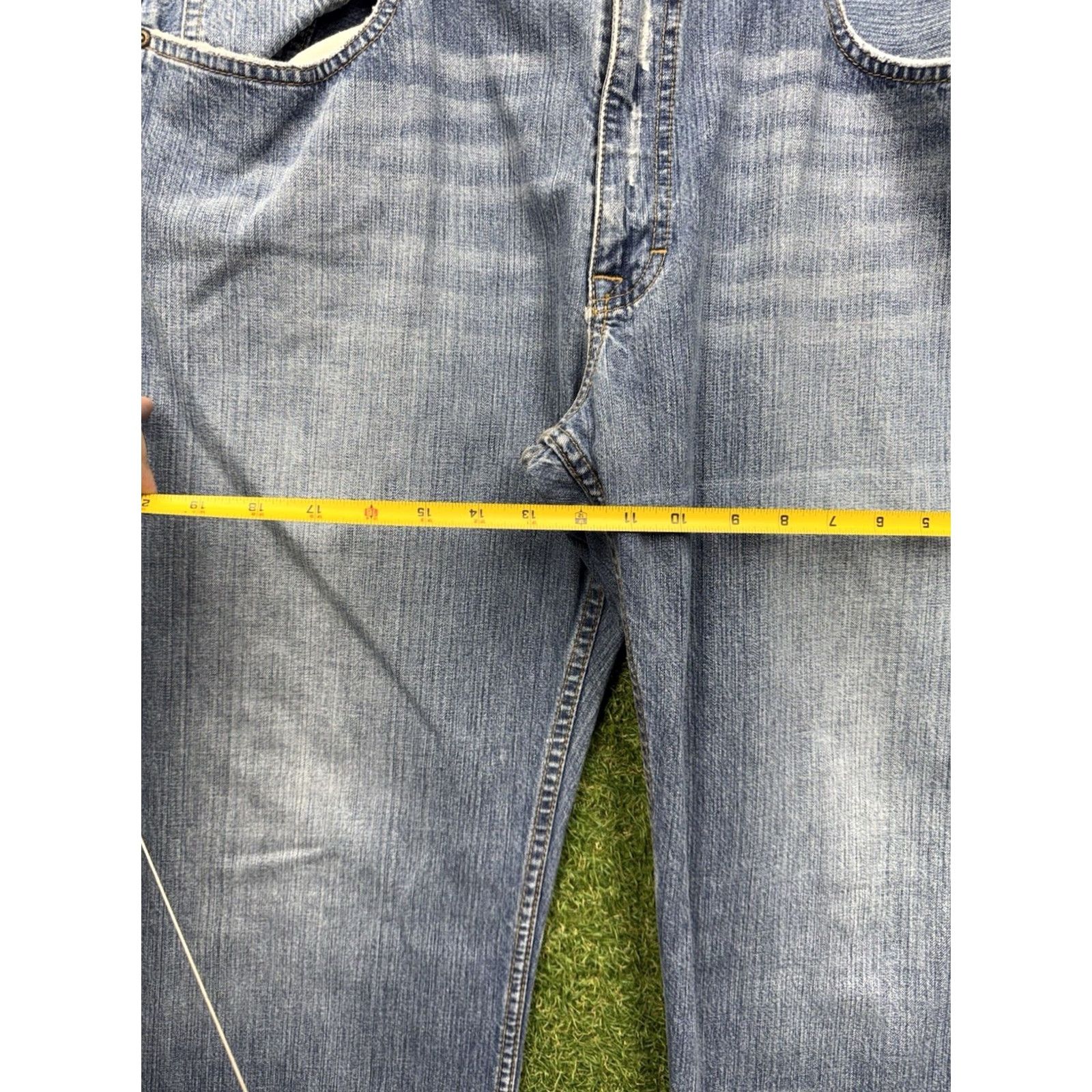 Vintage Buckle Jeans Mens 38 Bootcut Light Wash Denim Casual Workwear 5-Pocket Regular Fit Buckle BKE 67 Cowboy Denim Jeans Mens 38 Blue Children: Mens Size US 38 / EU 54 - 3 Thumbnail