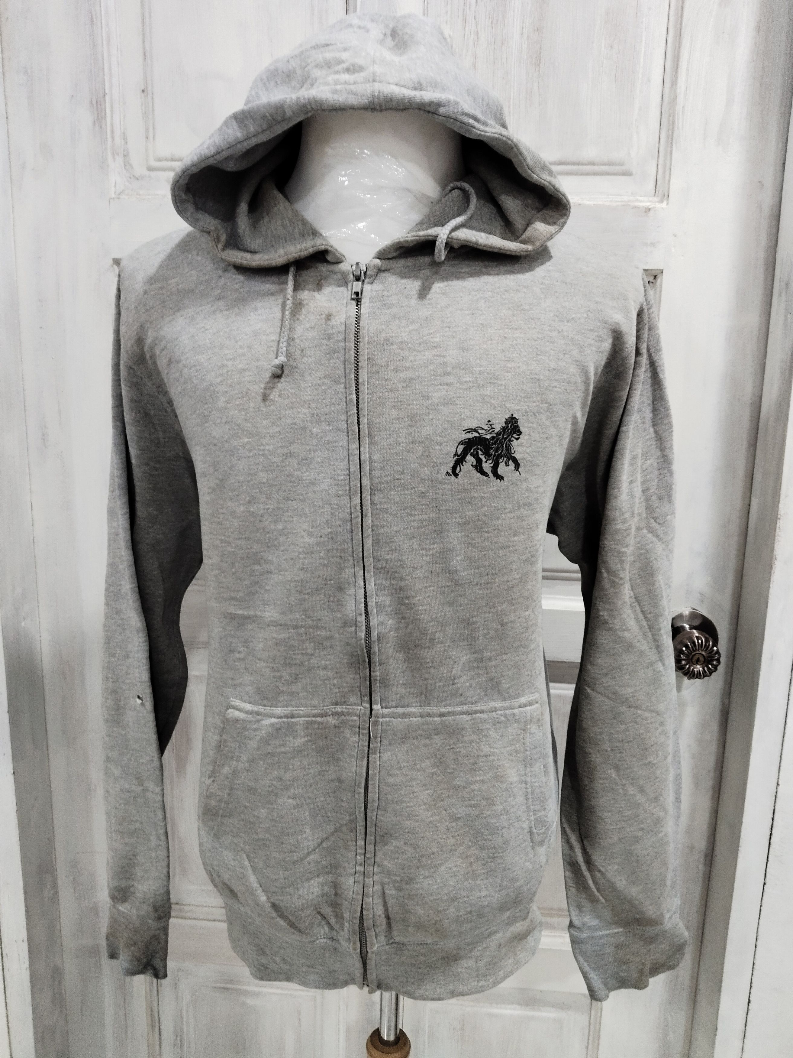Stussy × Vintage Vtg80s Stussy The Original Stu Crew Comin Thru Zipper Hoodie Size US L / EU 52-54 / 3 - 2 Thumbnail