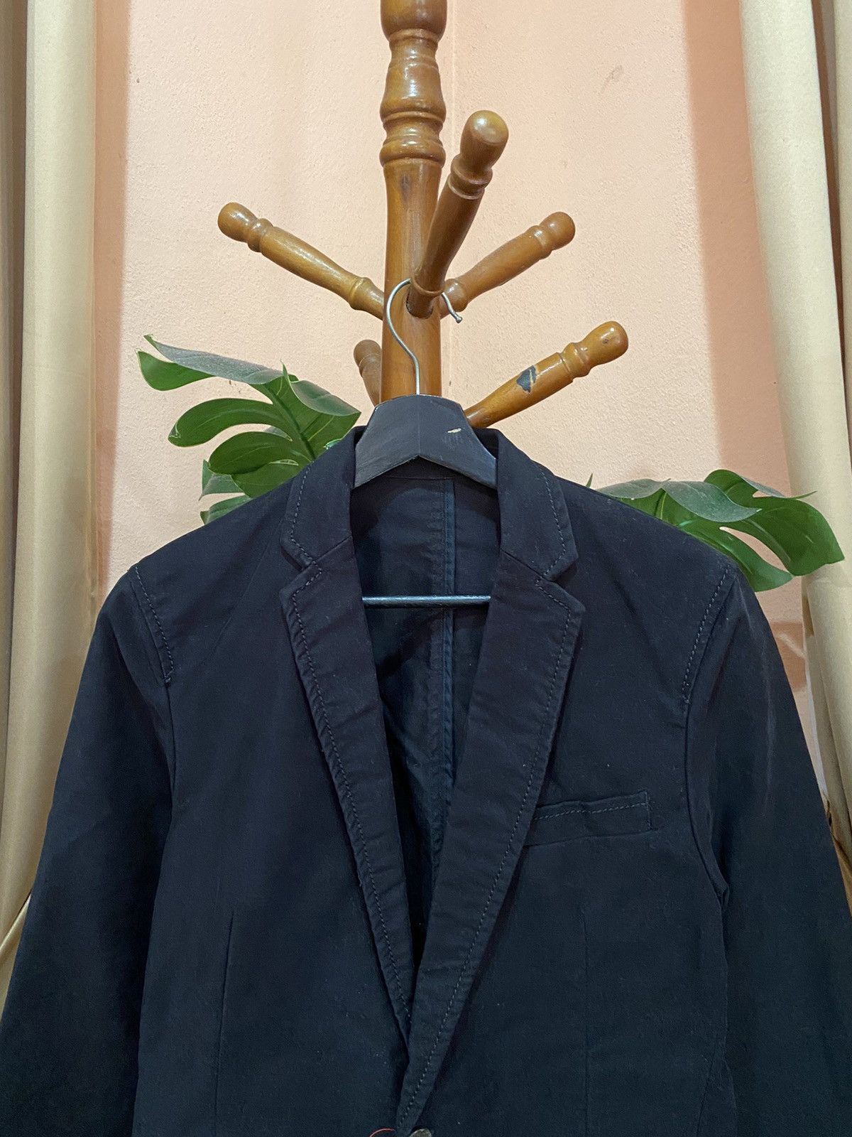 American Rag SEO Title: American Rag Cie Black Cotton Blazer Size US S / EU 44-46 / 1 - 8 Thumbnail