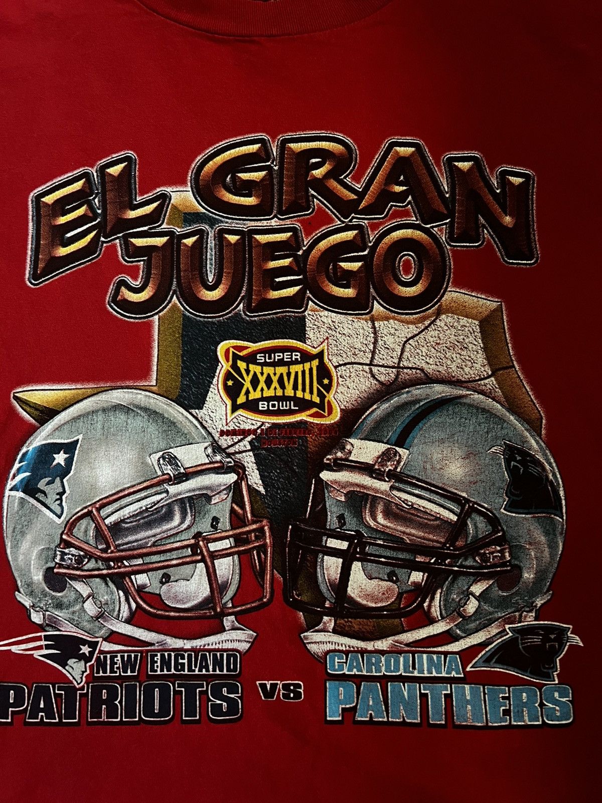 Vintage Super bowl 38 Graphic vintage tee Size US S / EU 44-46 / 1 - 2 Thumbnail
