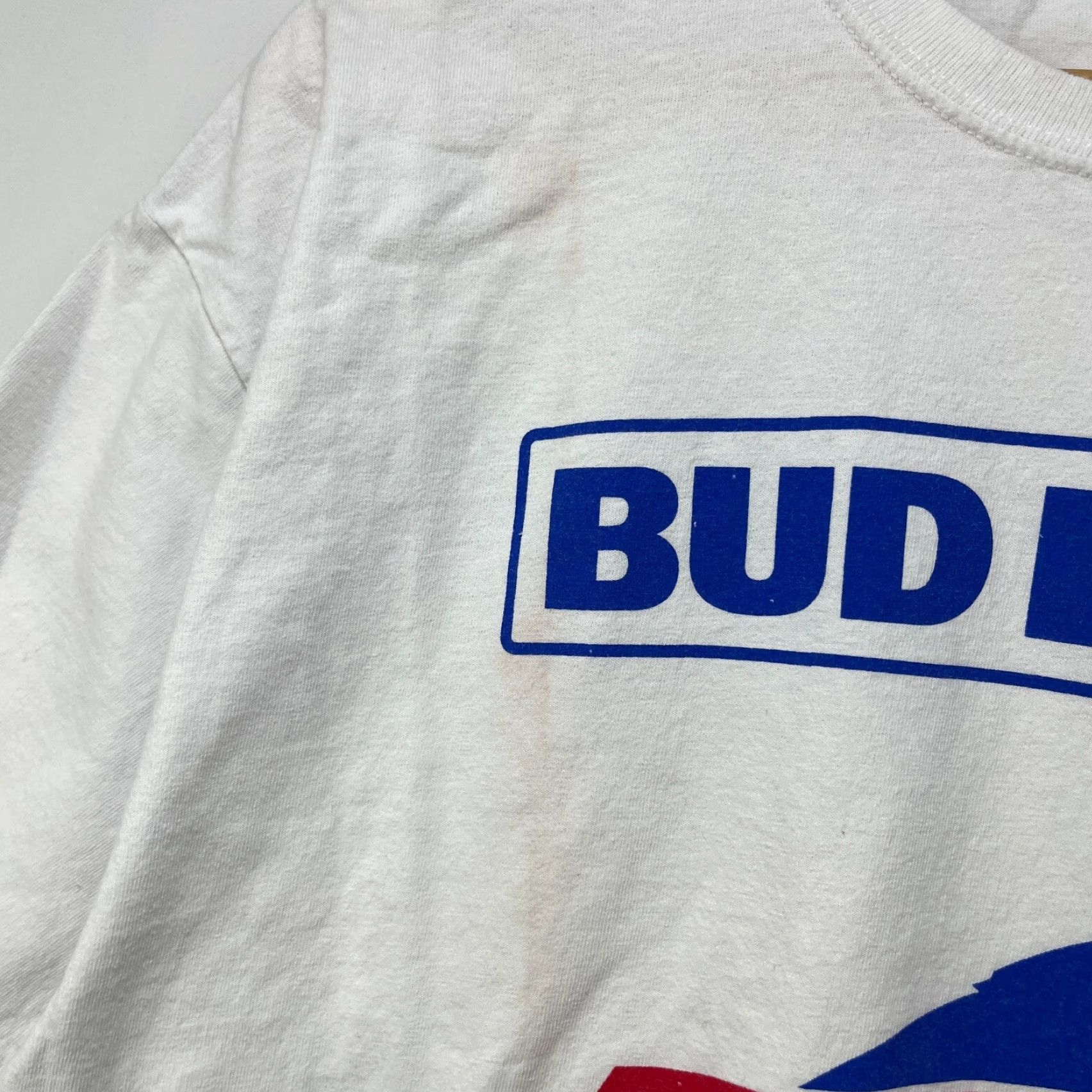NFL VINTAGE Buffalo Bills Bud Light T-Shirt NFL XL Shirt Men White Size US XL / EU 56 / 4 - 7 Thumbnail