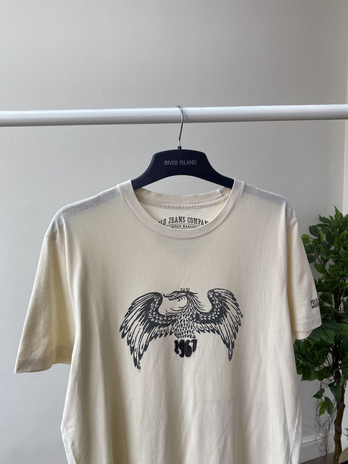 Polo Ralph Lauren × Vintage Vintage Denim & Supply Ralph Lauren bird big logo tee Size US M / EU 48-50 / 2 - 5 Thumbnail