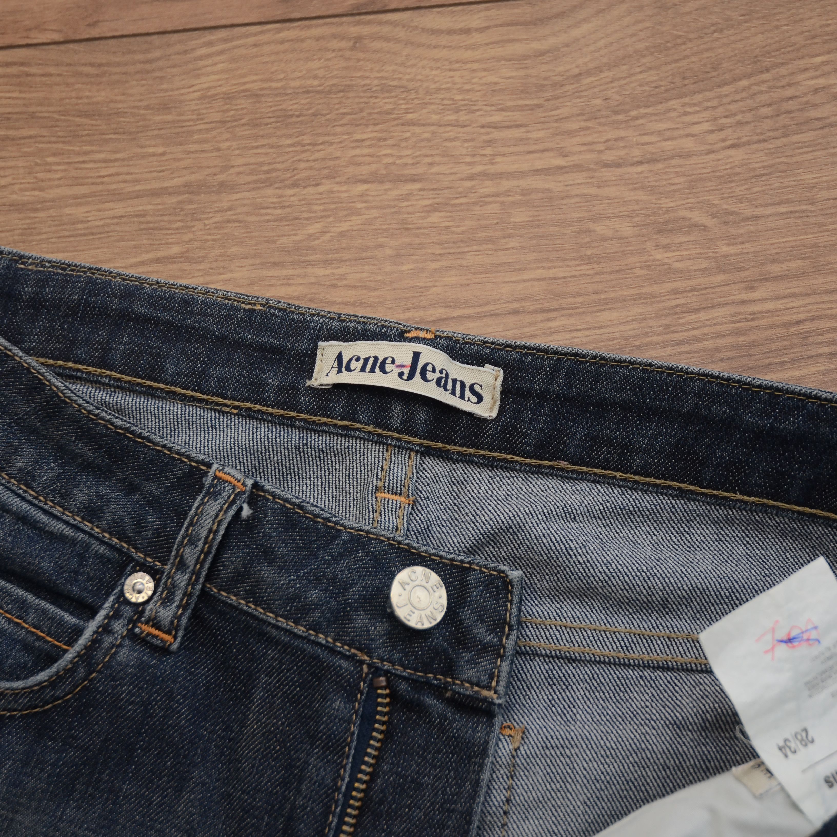 Acne Studios Vintage Acne Jeans Hep Matrix Relax Straight W28 L34 Y2K Size 28" / US 6 / IT 42 - 14 Thumbnail