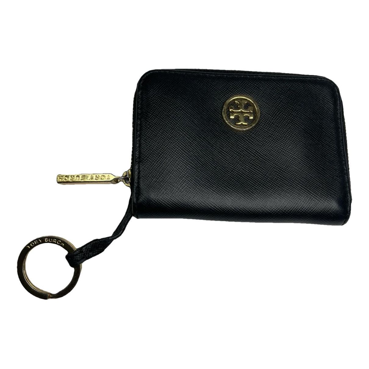 Tory Burch Black Leather Wallet Size ONE SIZE - 1 Thumbnail